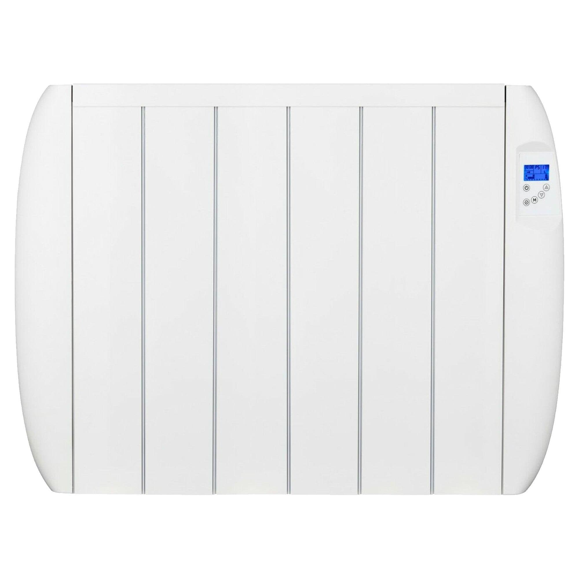 Aluminium Electric Panel Heater 24/7 Digital Timer IP24 Rated 1500W