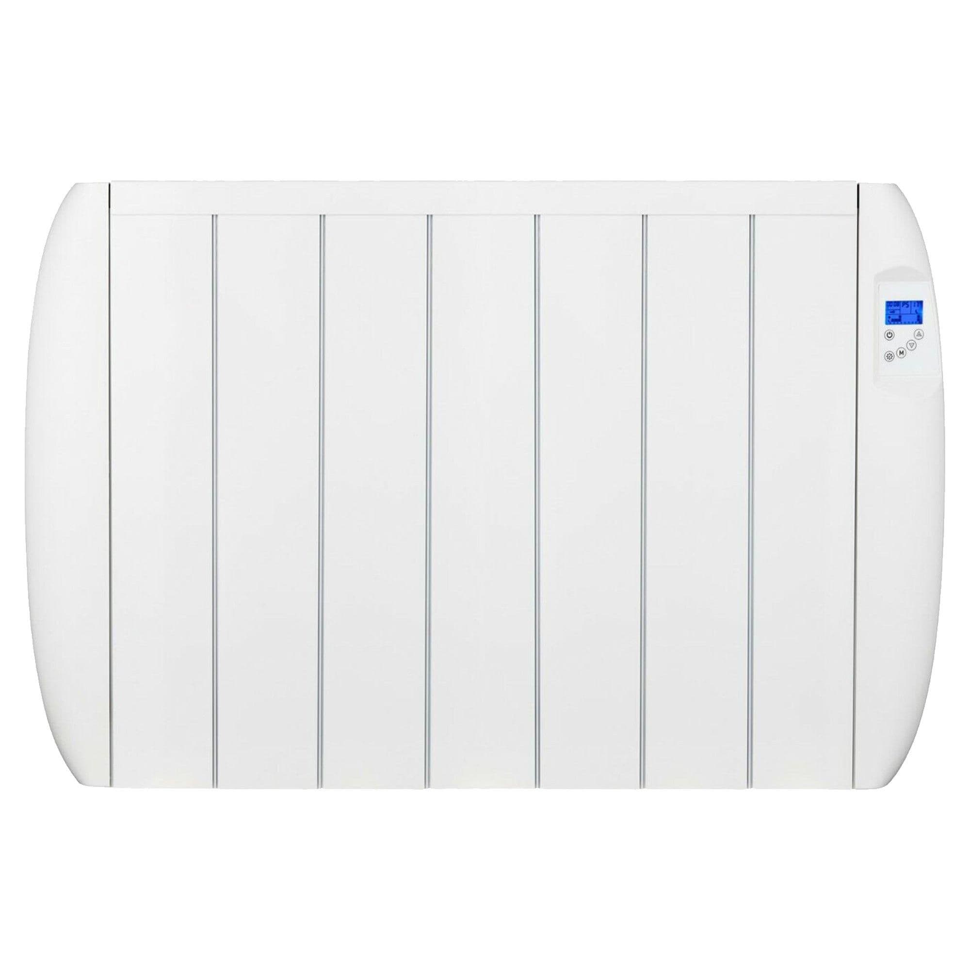 Aluminium Electric Panel Heater 24/7 Digital Timer IP24 Rated 2000W