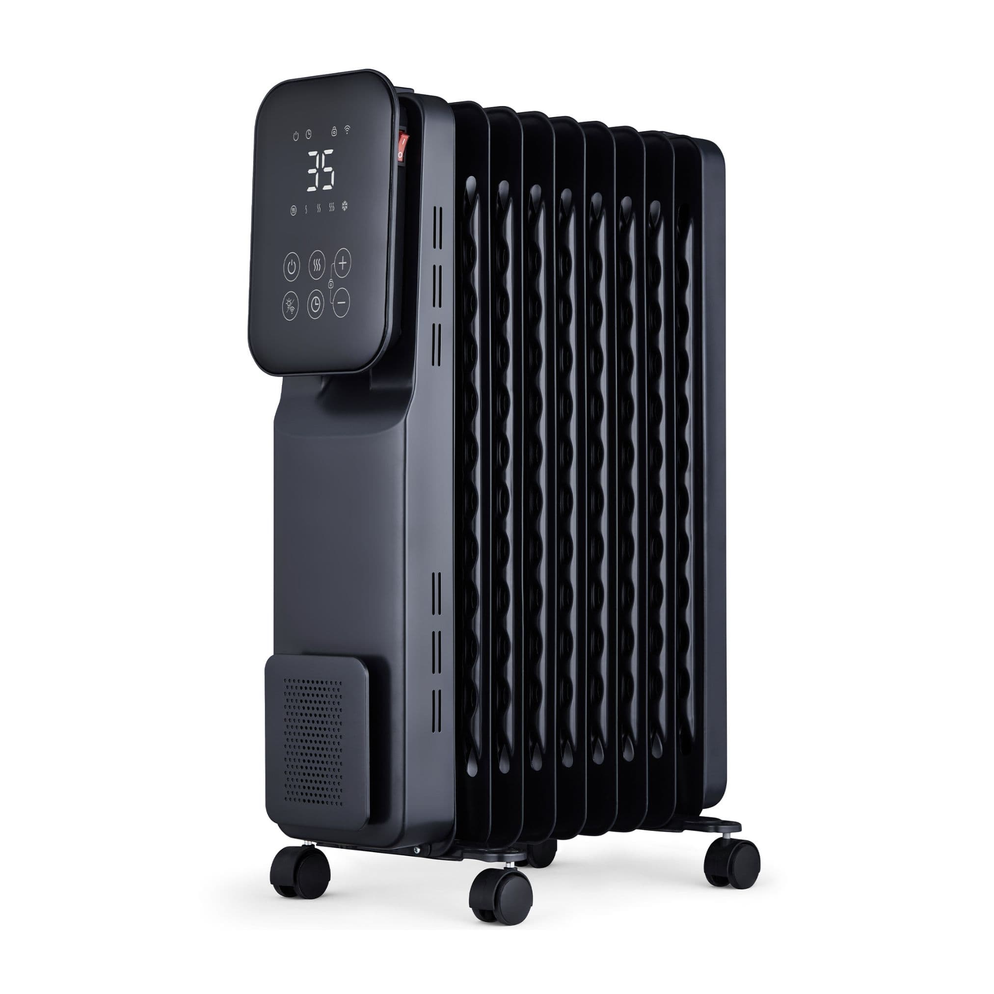 Electric Oil Filled Radiator Wi-Fi Smart App Enabled 2kW