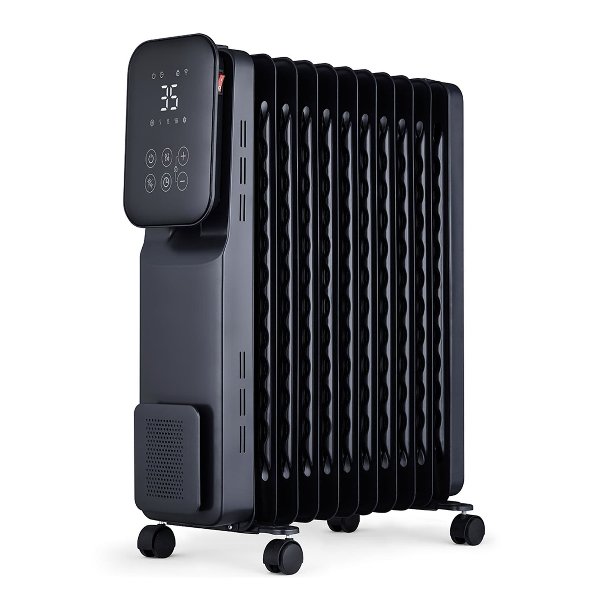 Electric Oil Filled Radiator Wi-Fi Smart App Enabled 2.5kW
