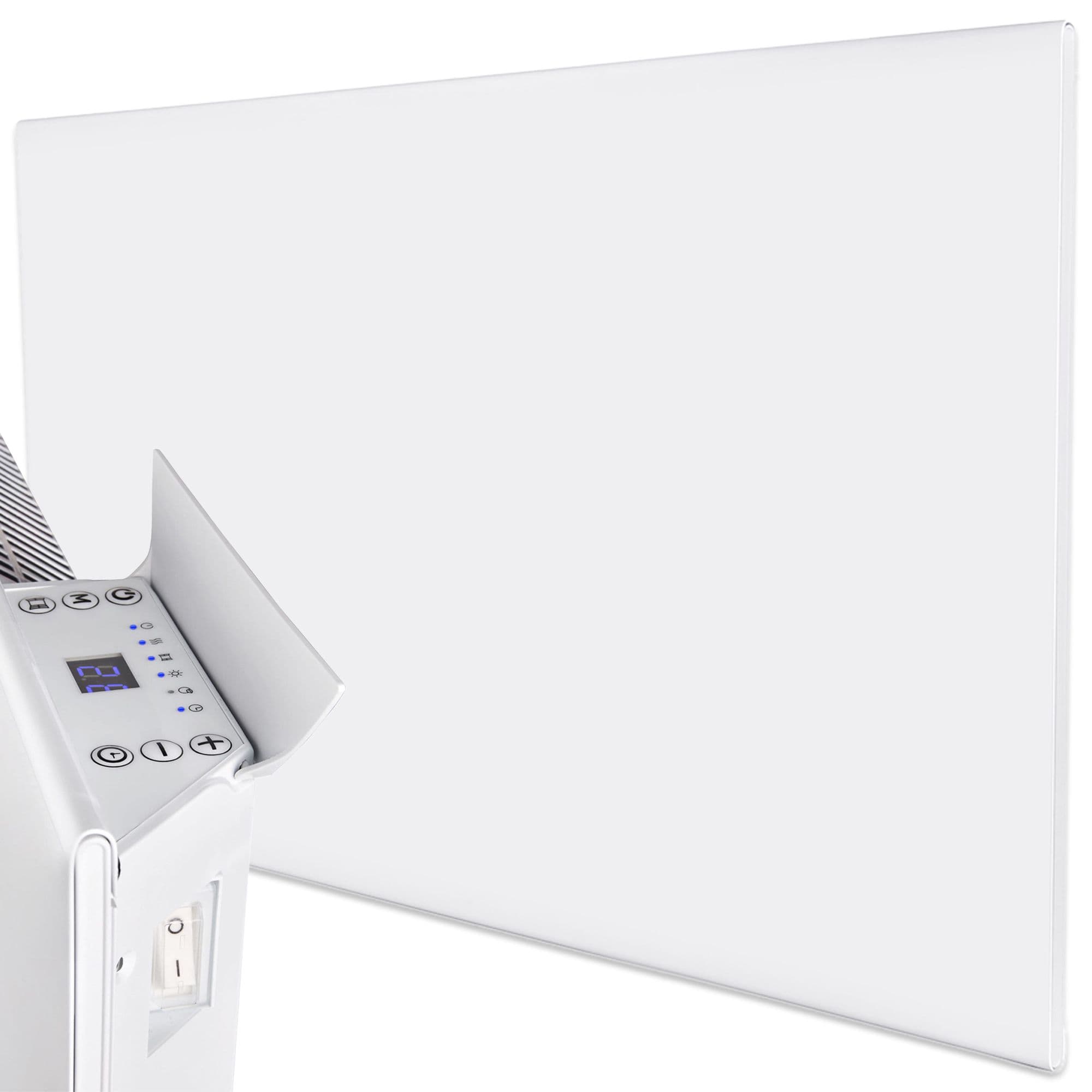 Ultra Slim Electric Panel Heater with 24/7 Timer IP24 Rated 2kW