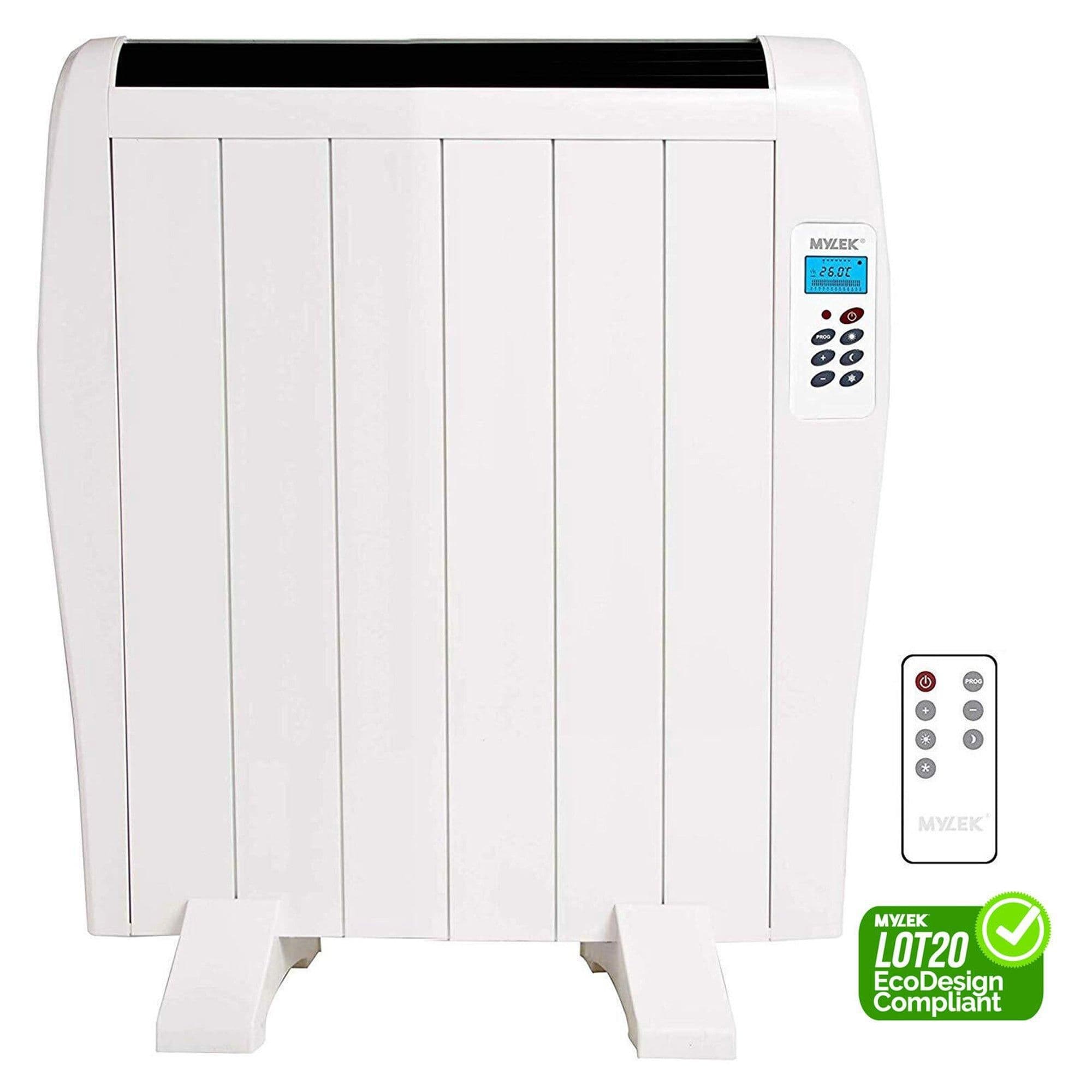 Aluminium Electric Panel Heater with Timer & Remote Control 900W