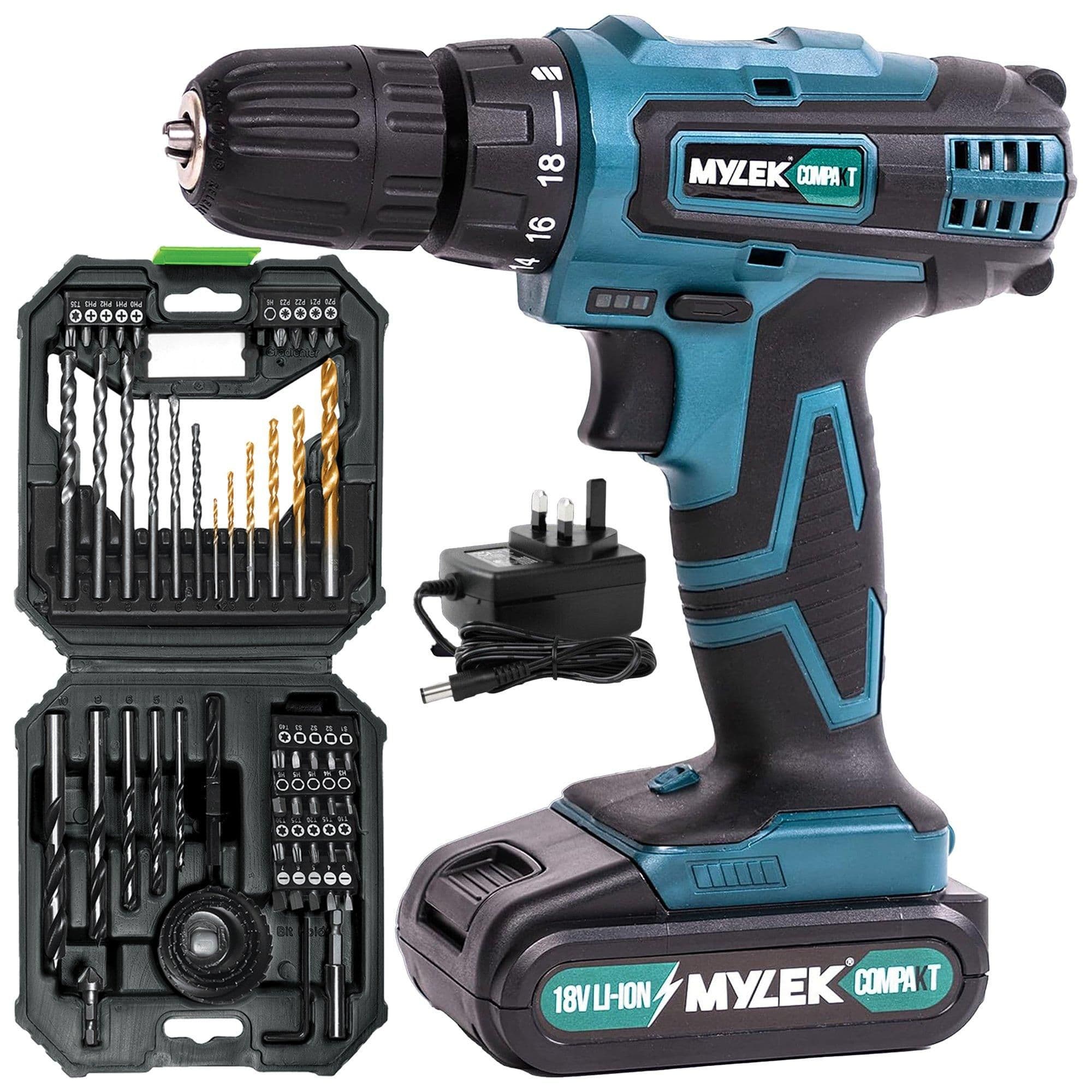 Cordless Drill VCB with 56 Piece Accessory Kit