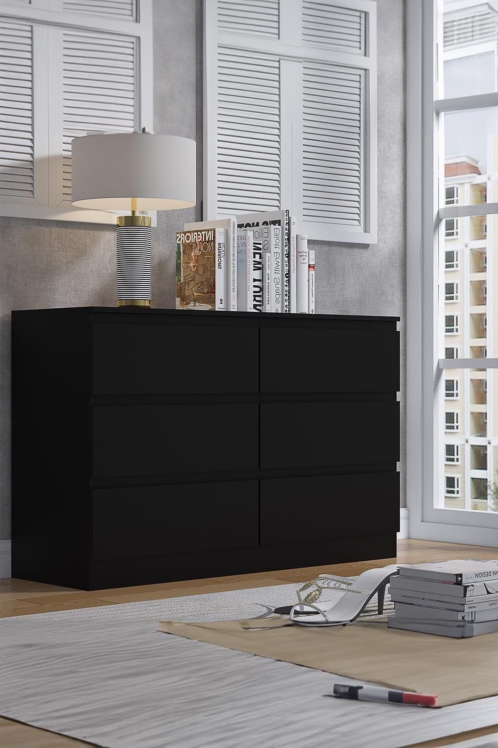 6 Drawer Matt Chest Drawers Stora