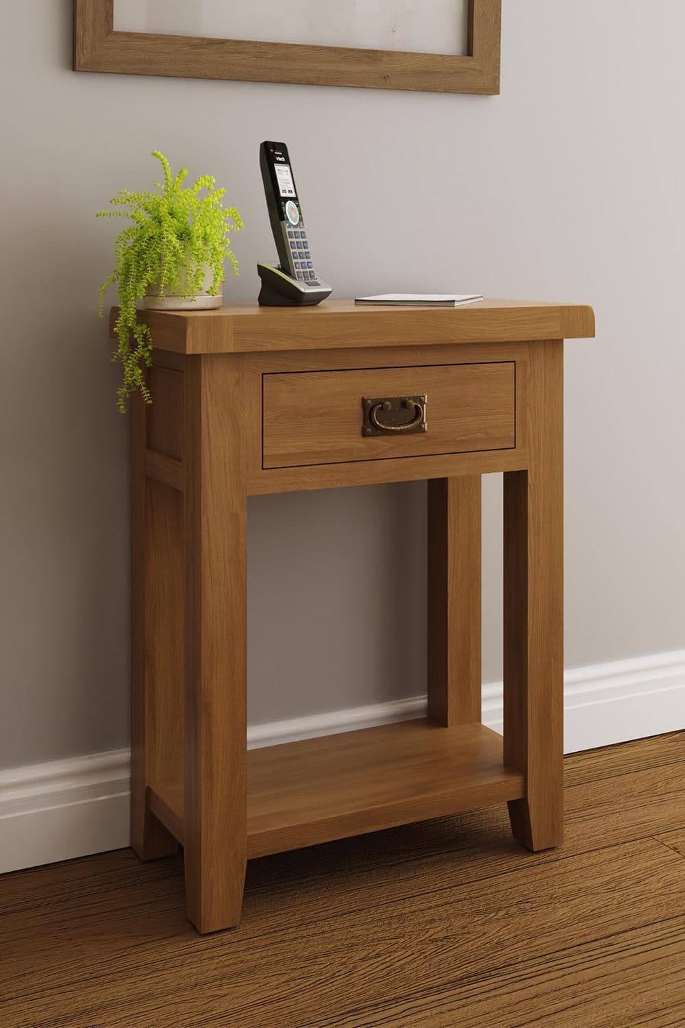 Solid Oak Telephone Table Ready Assembled