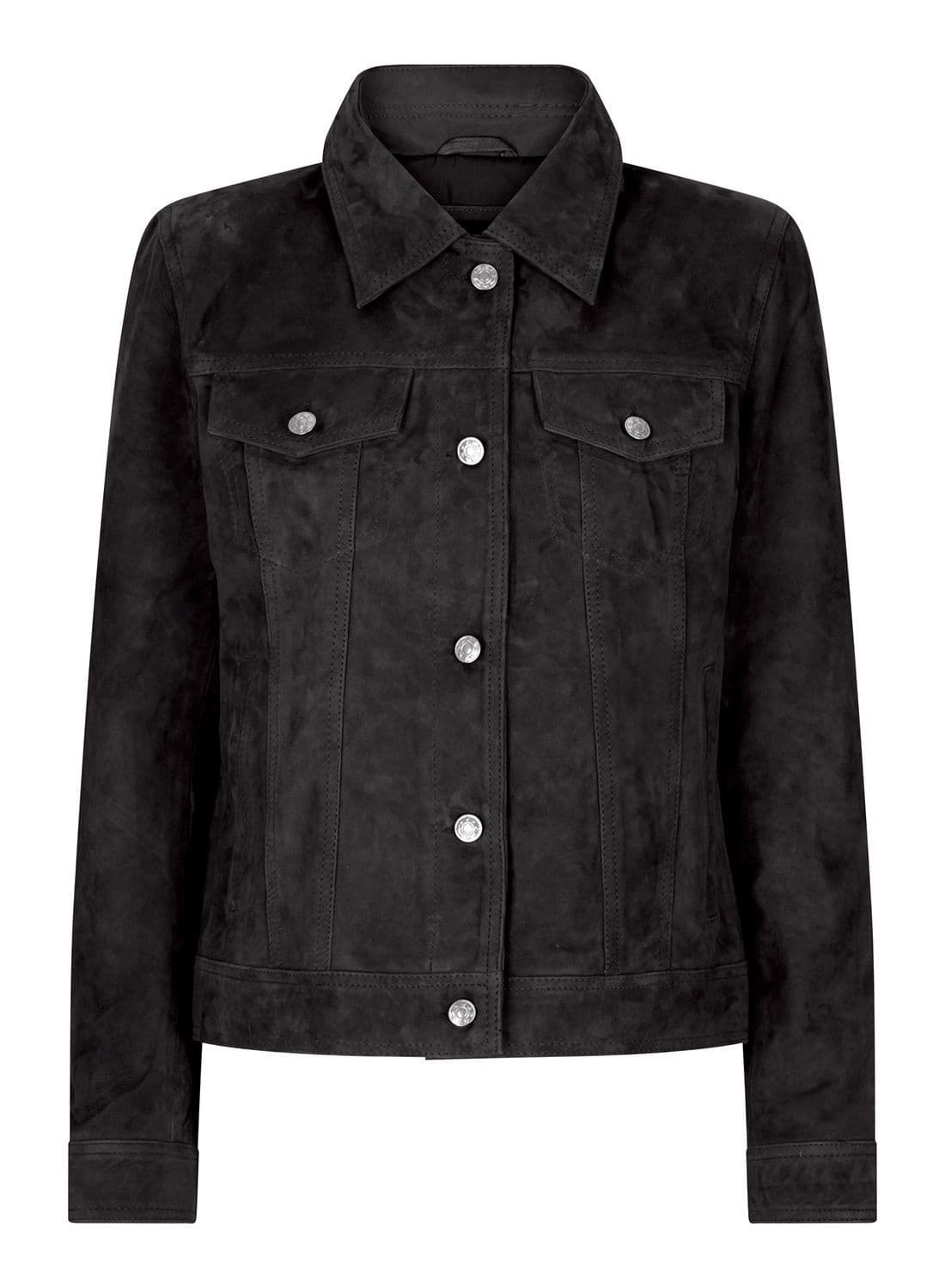 Suede Vintage Jeans Jacket Leather Biker