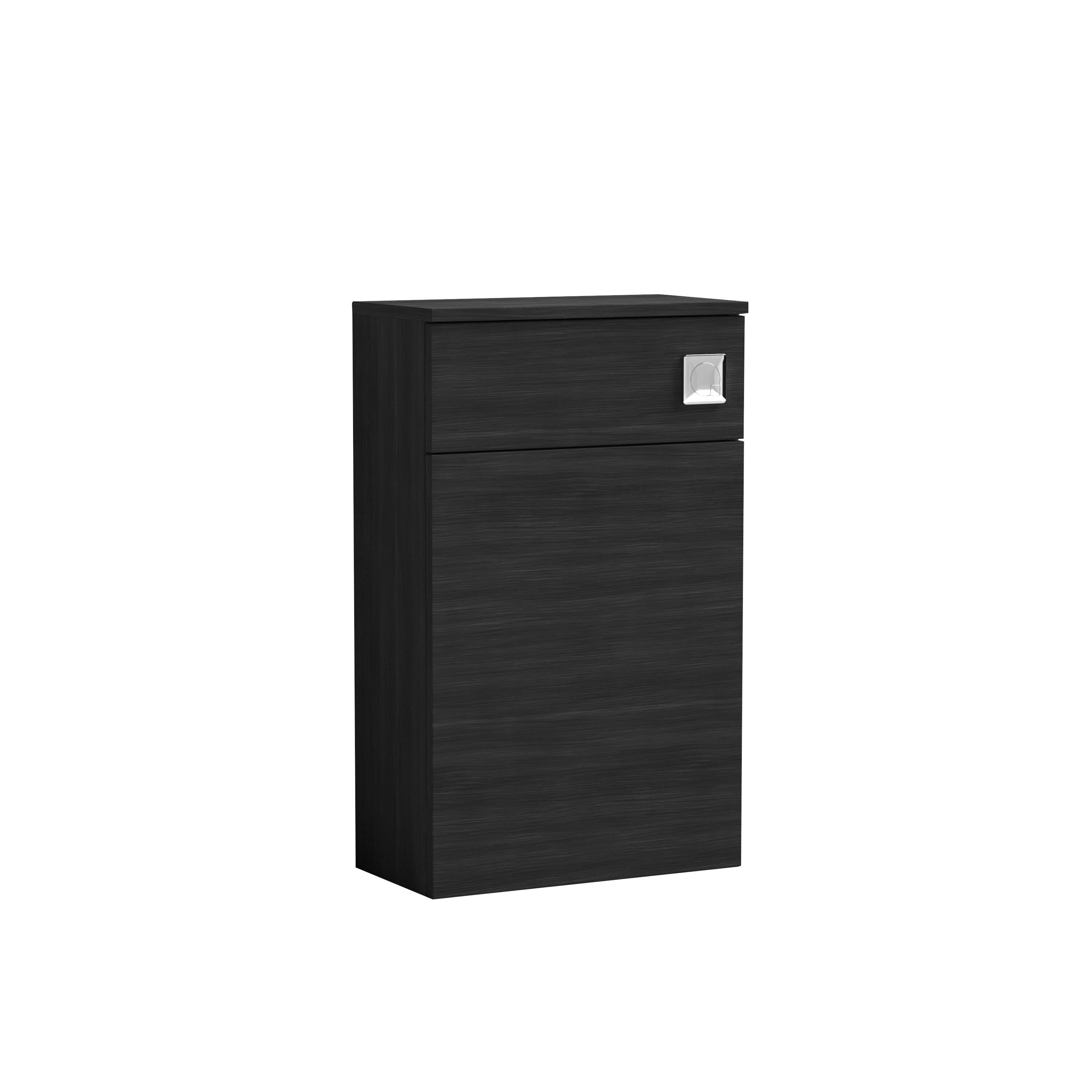 Compact Floor Standing WC Toilet Unit Charcoal 500mm