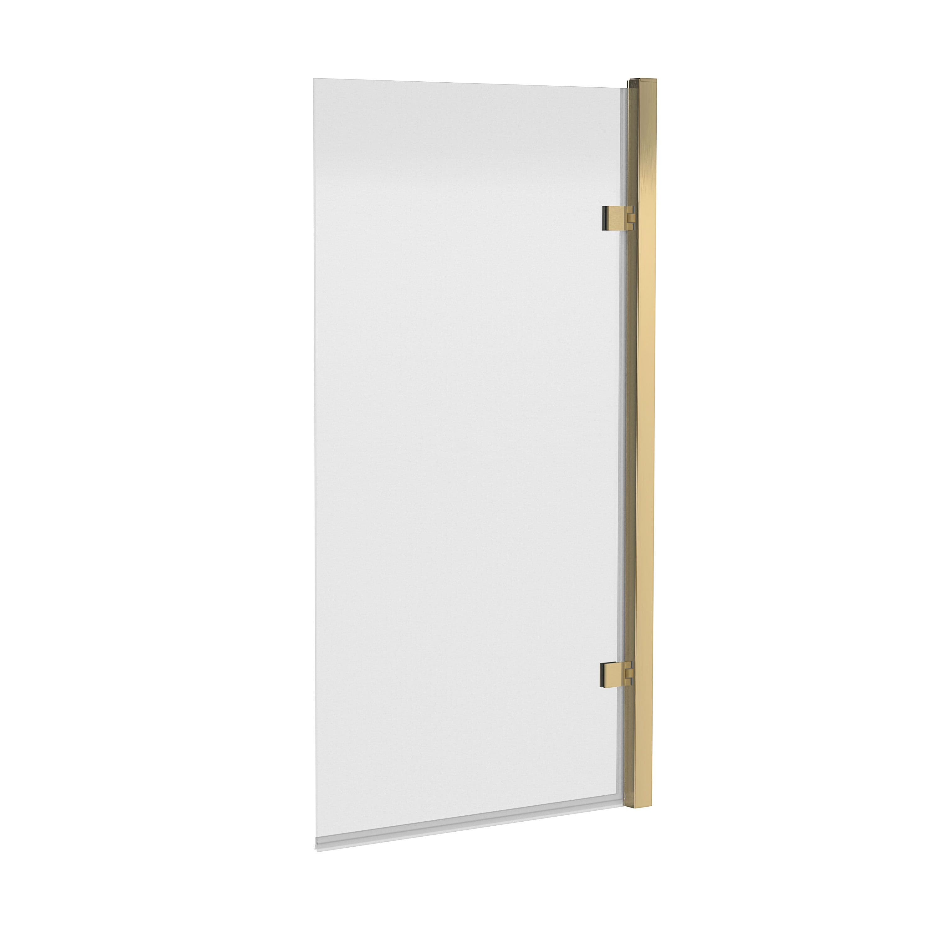 Hinged 8mm Toughened Safety Glass Reversible Shower Bath Screen