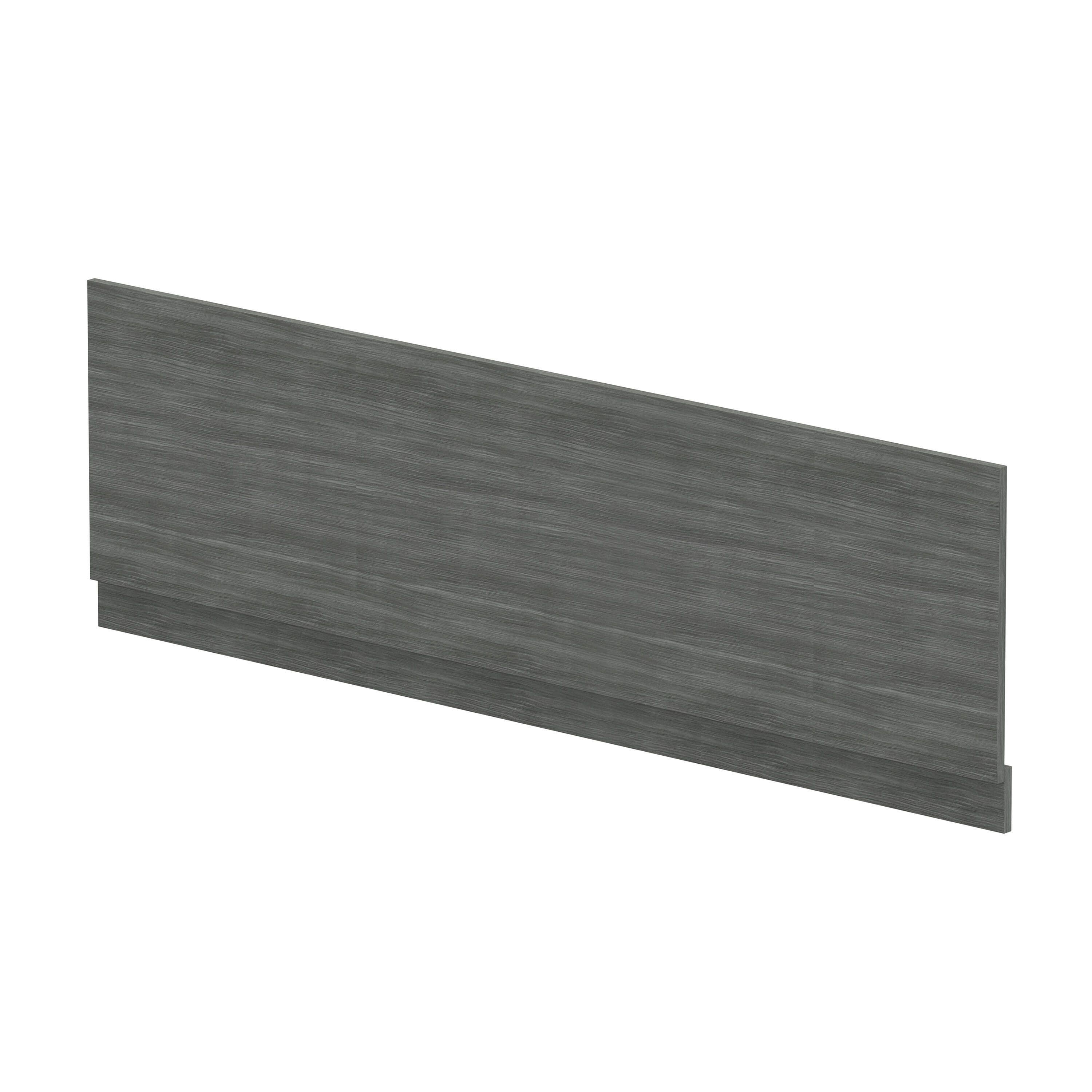Bath MFC Front Panel & Plinth 1800mm Woodgrain Anthracite