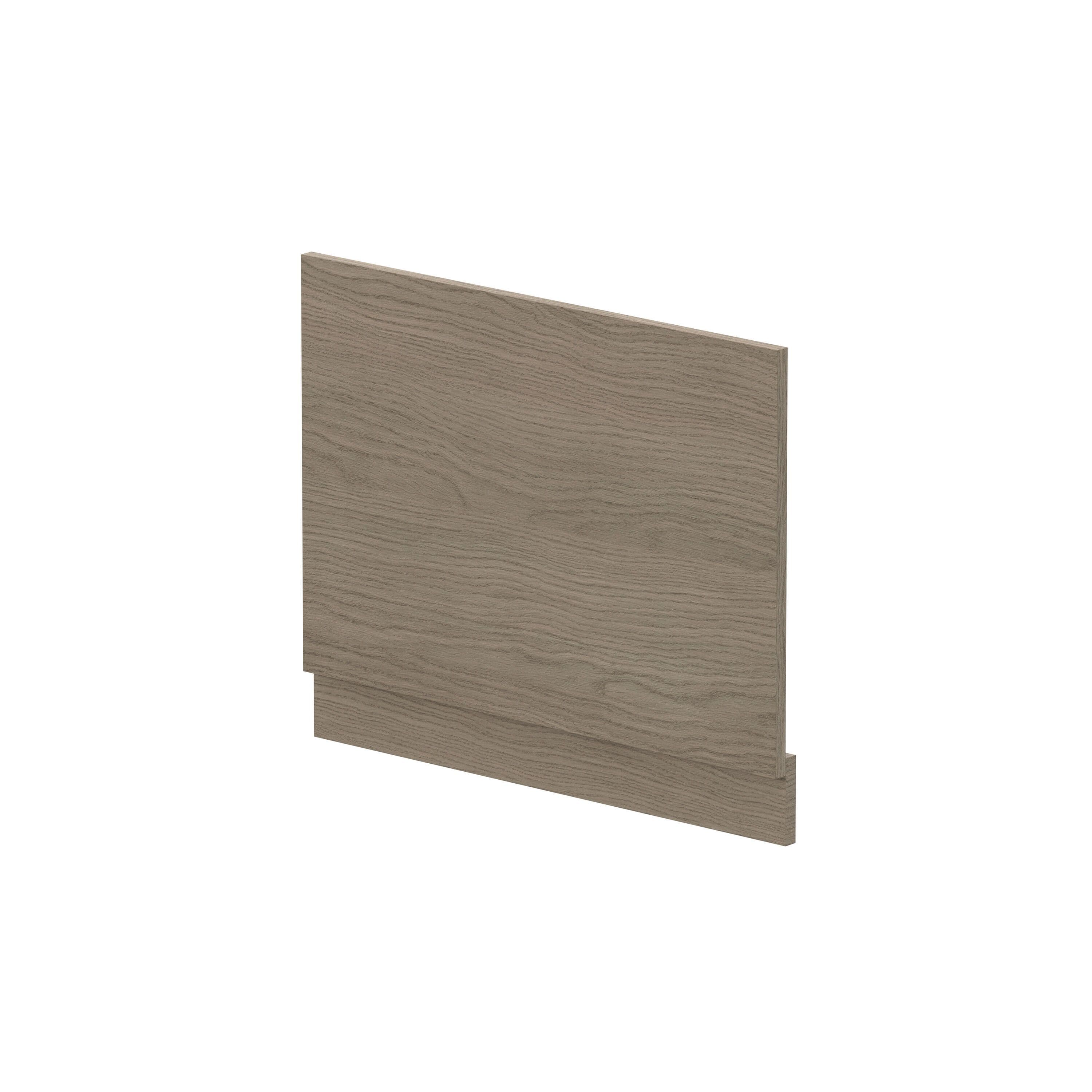 Bath MFC End Panel & Plinth 700mm Woodgrain Solace Oak