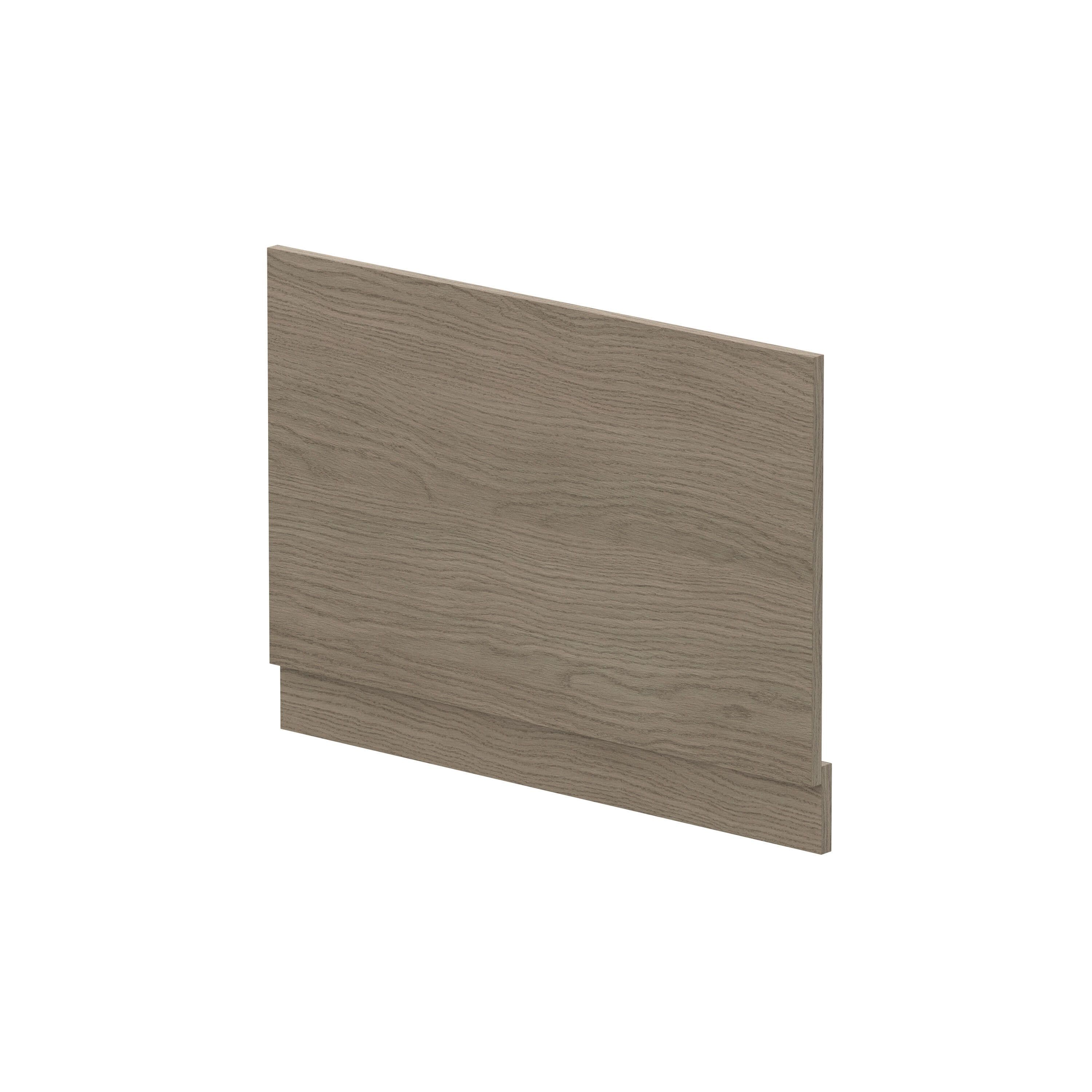 Bath MFC End Panel & Plinth 800mm Woodgrain Solace Oak