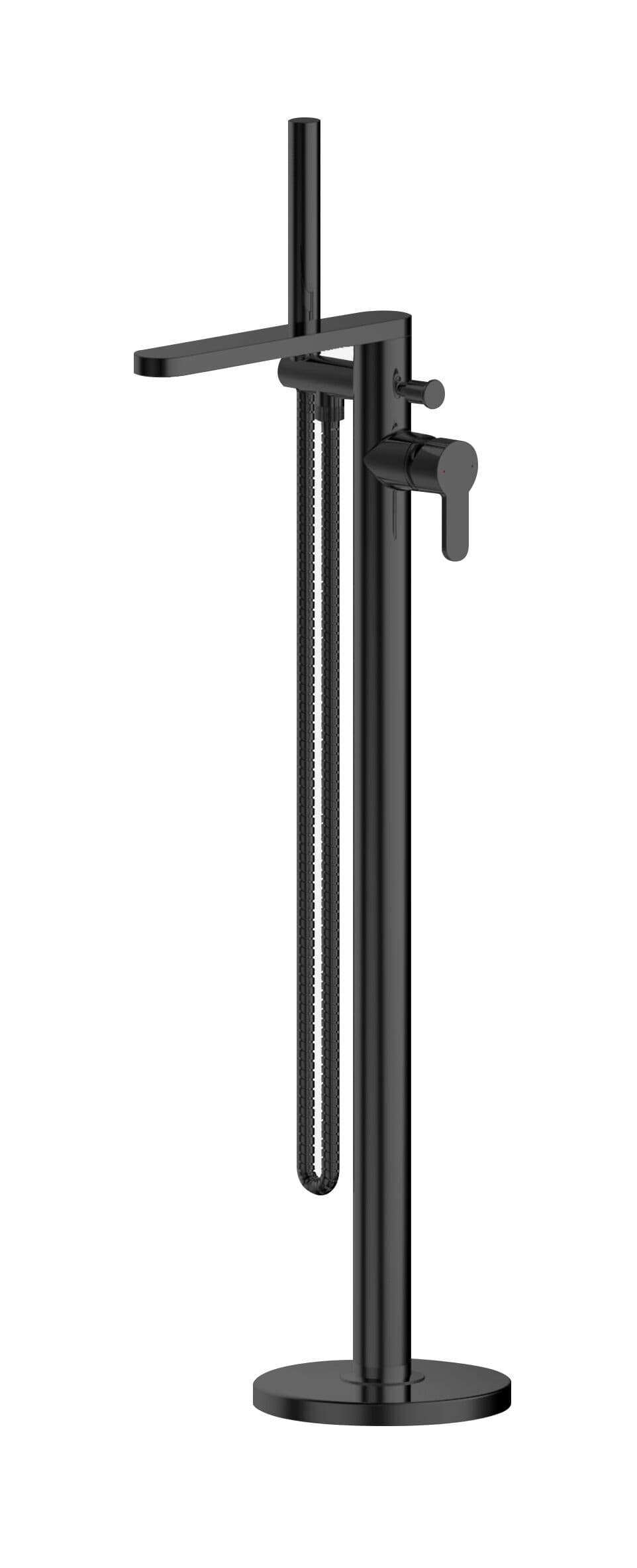 Freestanding Round Bath Shower Mixer Tap Matt