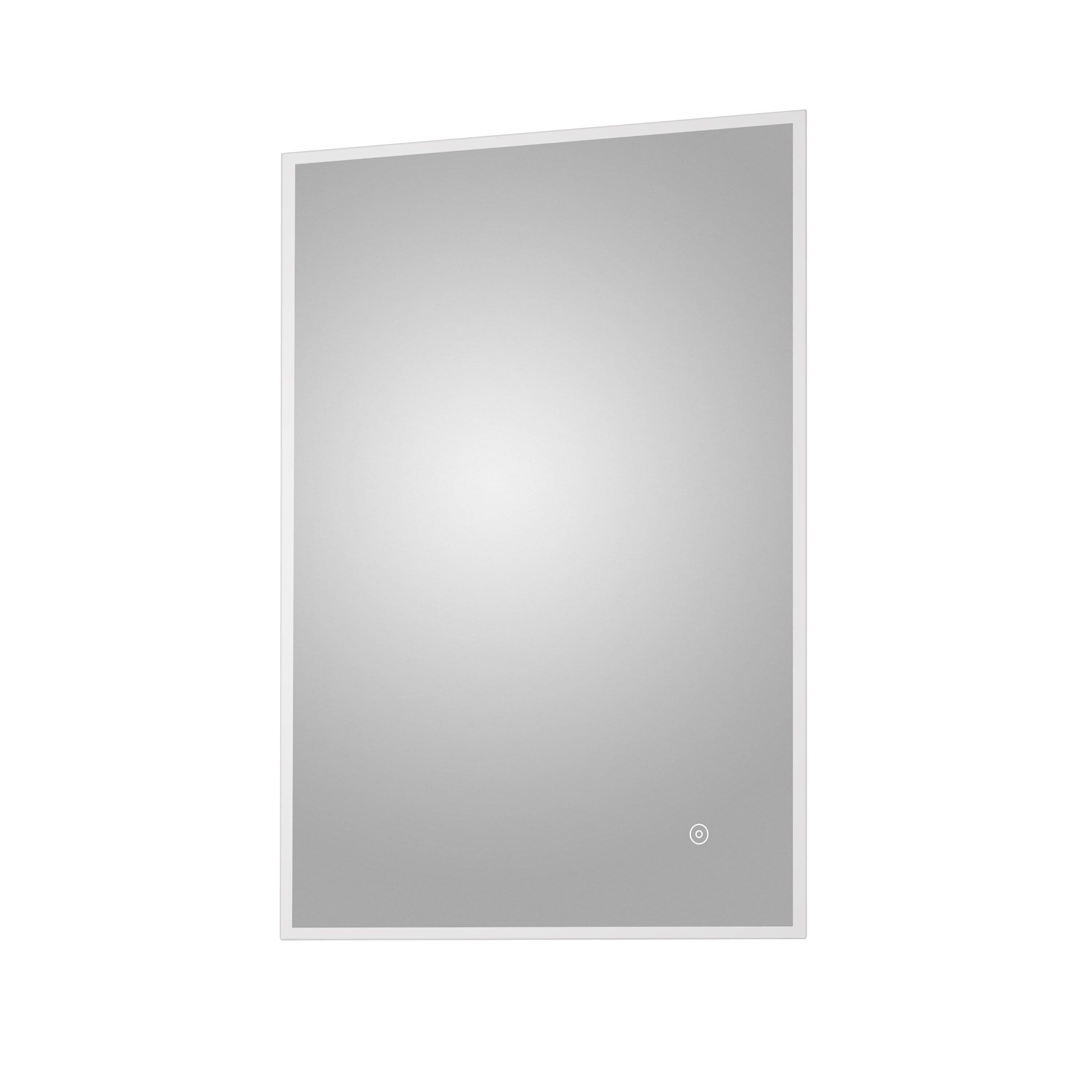 LED Illuminated Touch Sensor Minimalist Mirror Demister 700x 500mm