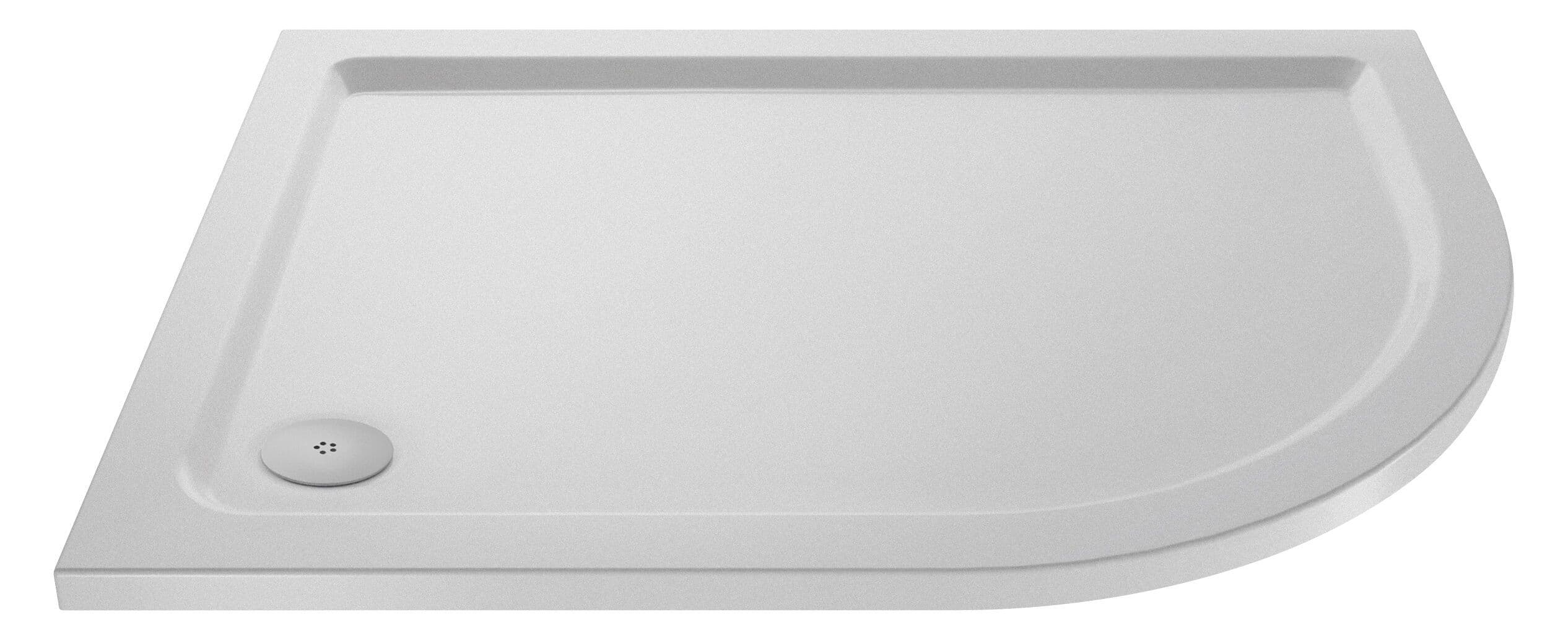 Premium Slip Resistant Shower Tray Right Hand Offset Quadrant 1200mm x 900mm