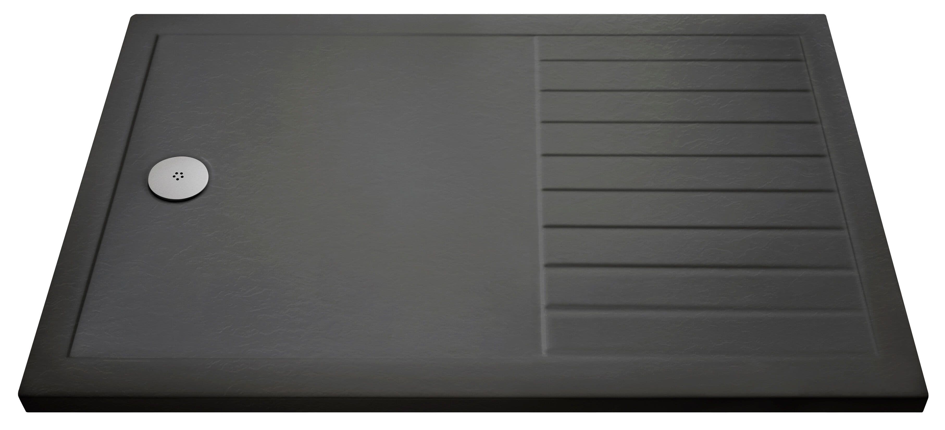 Premium Walk Shower Tray Slate 1400mm x 900mm