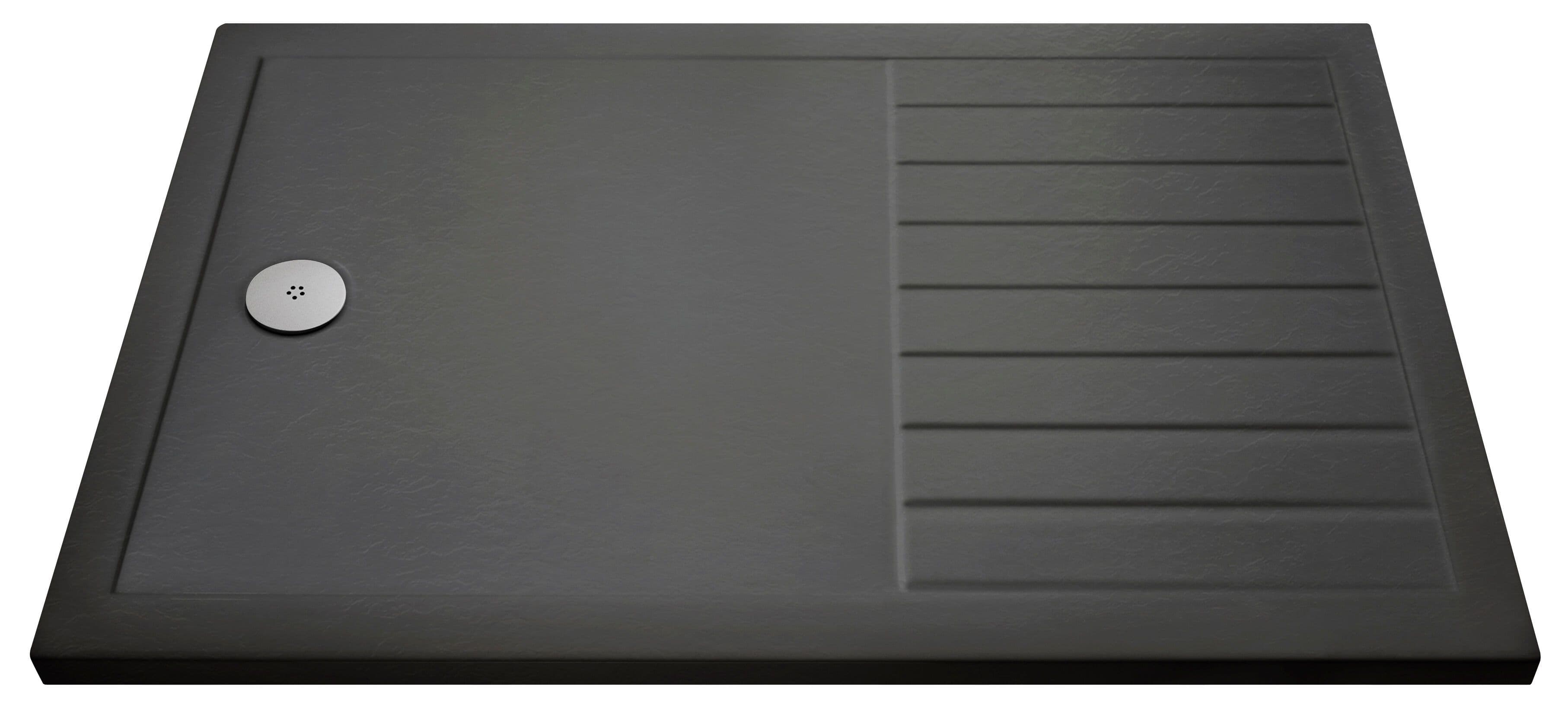Premium Walk Shower Tray Slate 1600mm x 800mm