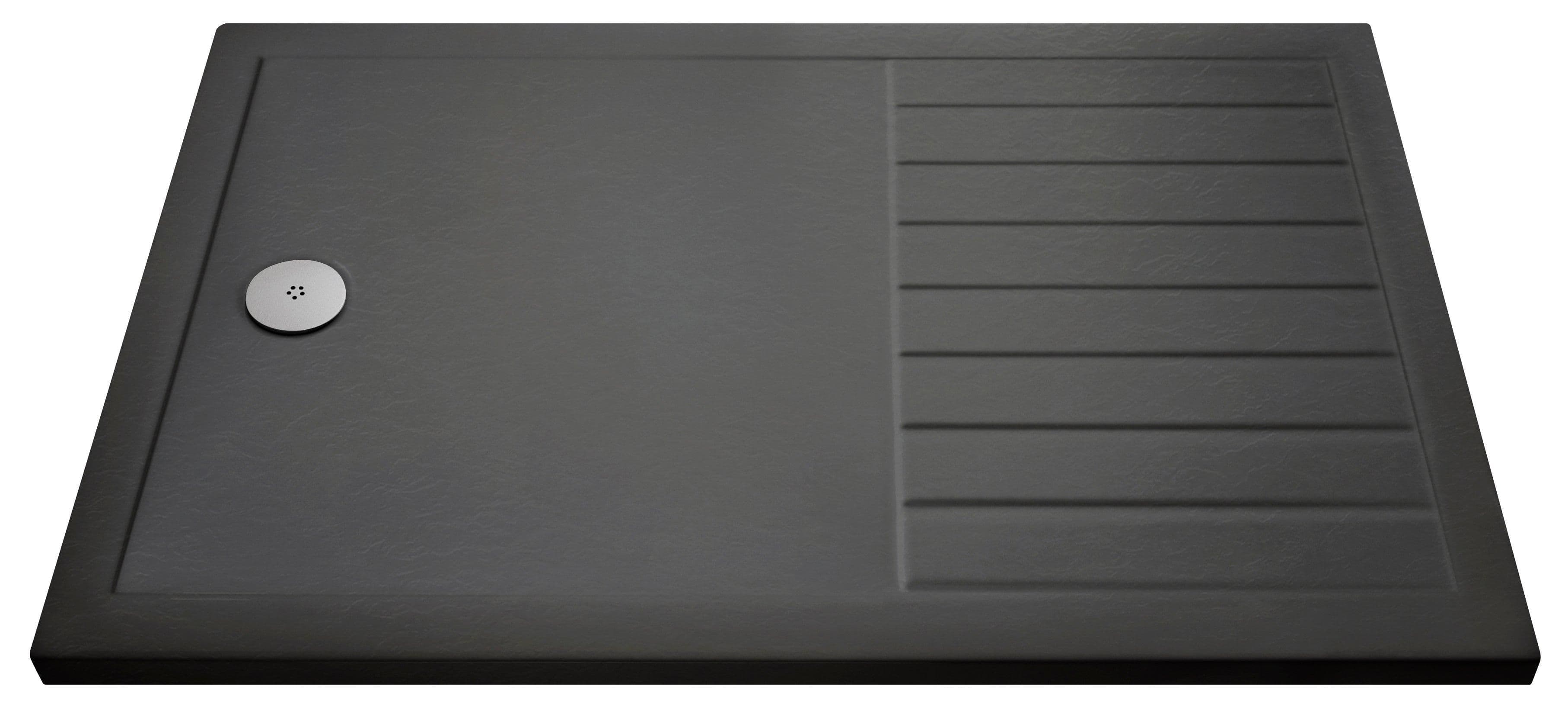 Premium Walk Shower Tray Slate 1400mm x 800mm