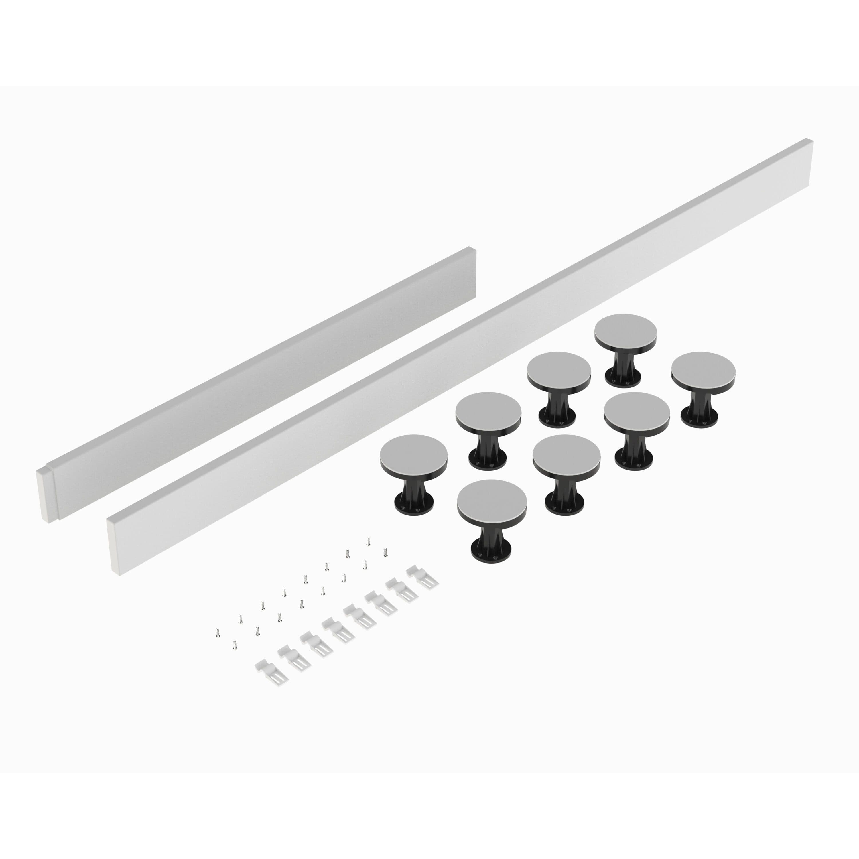 Shower Tray Leg Set 1100mm 1200mm Rectangular Resin Trays
