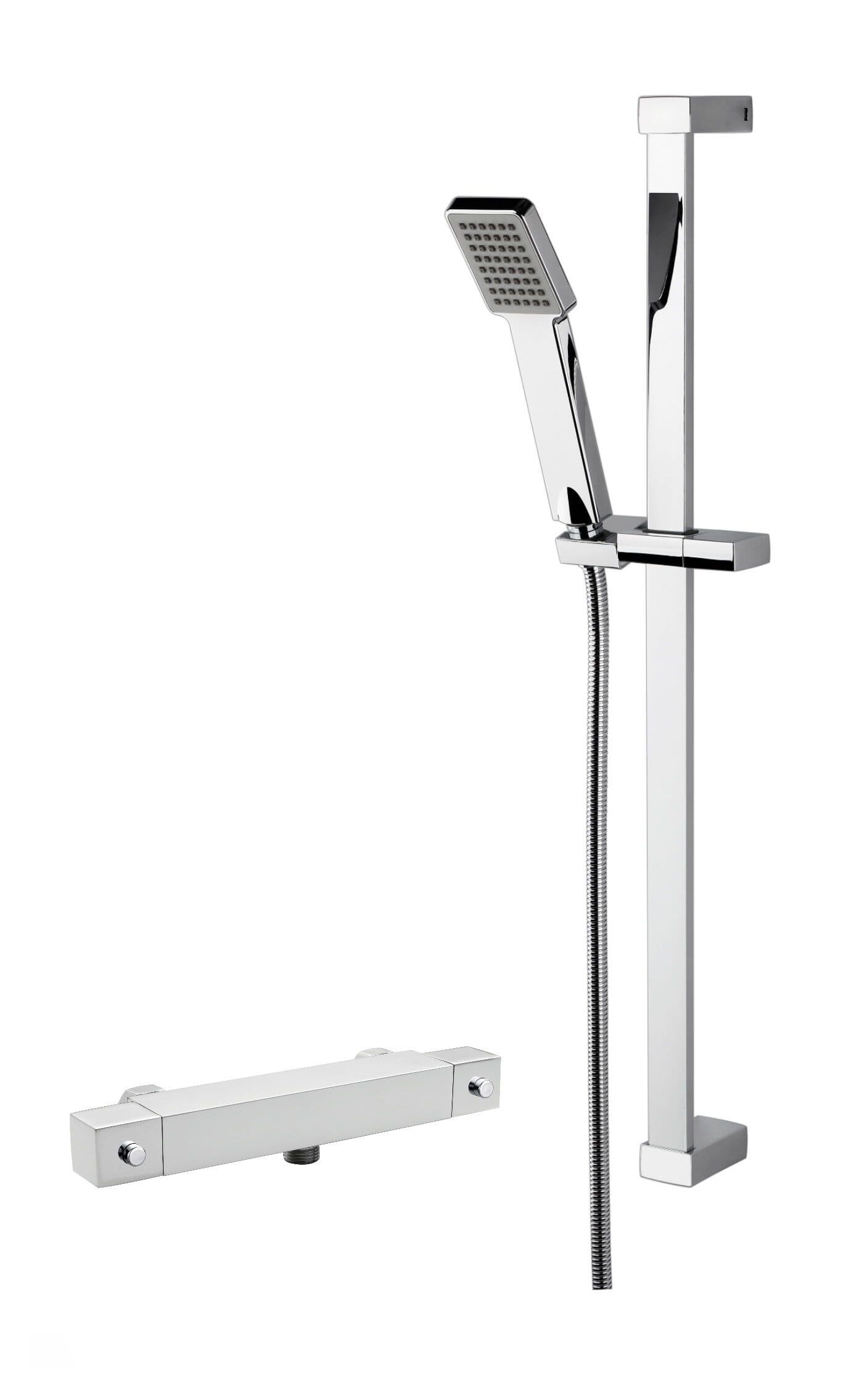 Thermostatic Bar Valve Rectangular Slide Rail