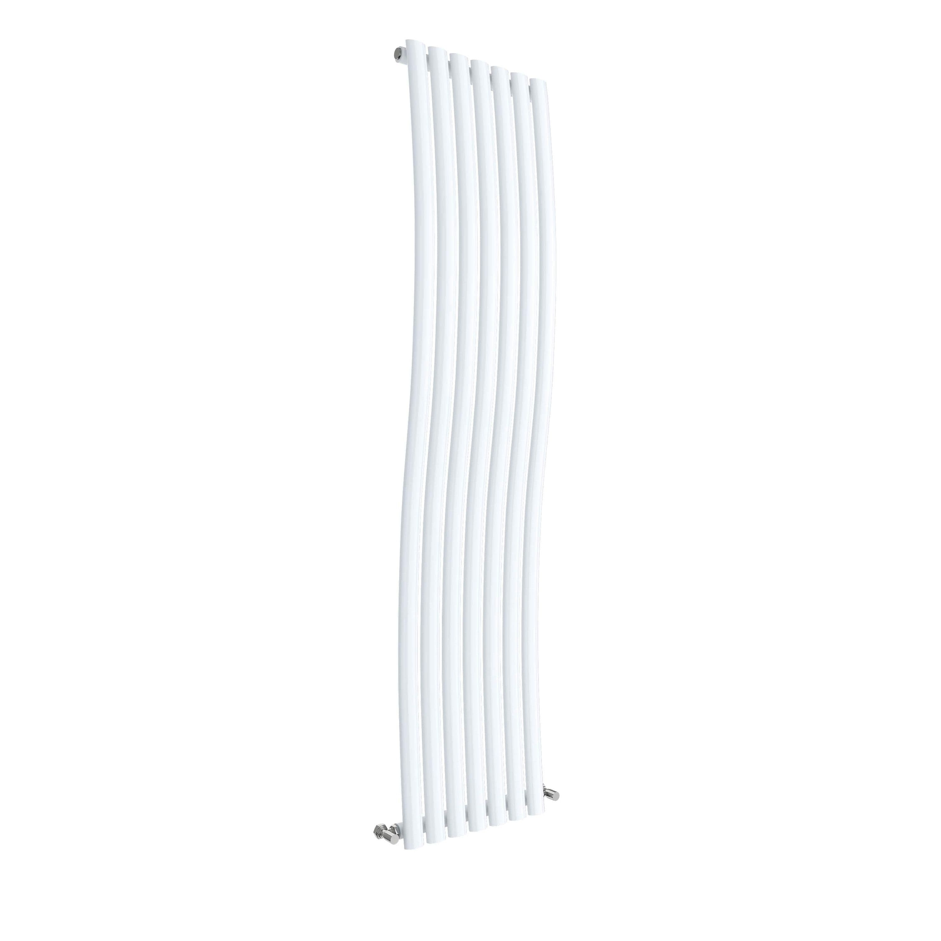 Vertical Single Panel Radiator 2164 BTU Gloss 1785 x 413mm