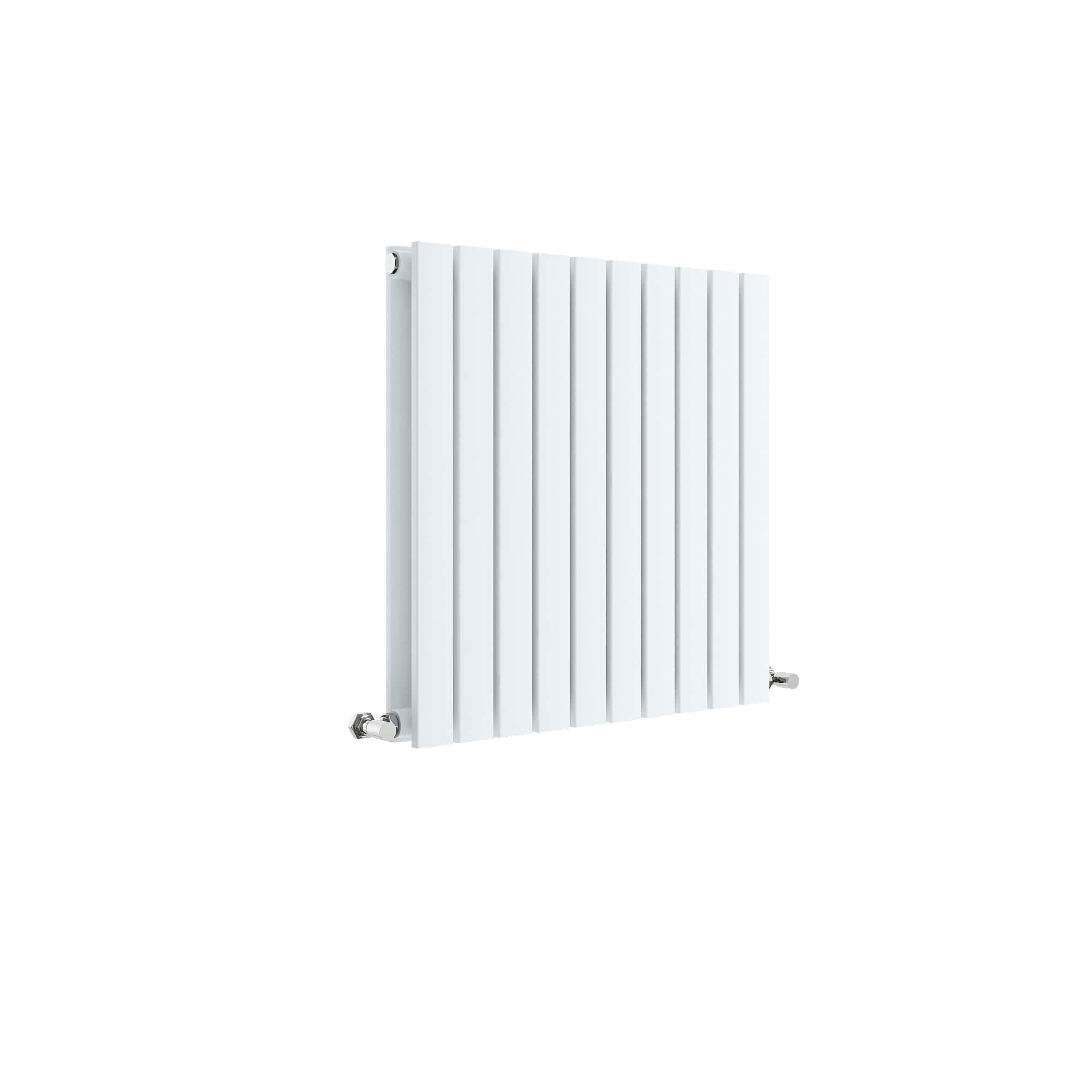 Horizontal Double Panel Radiator 1863 BTU Satin 600x 586mm