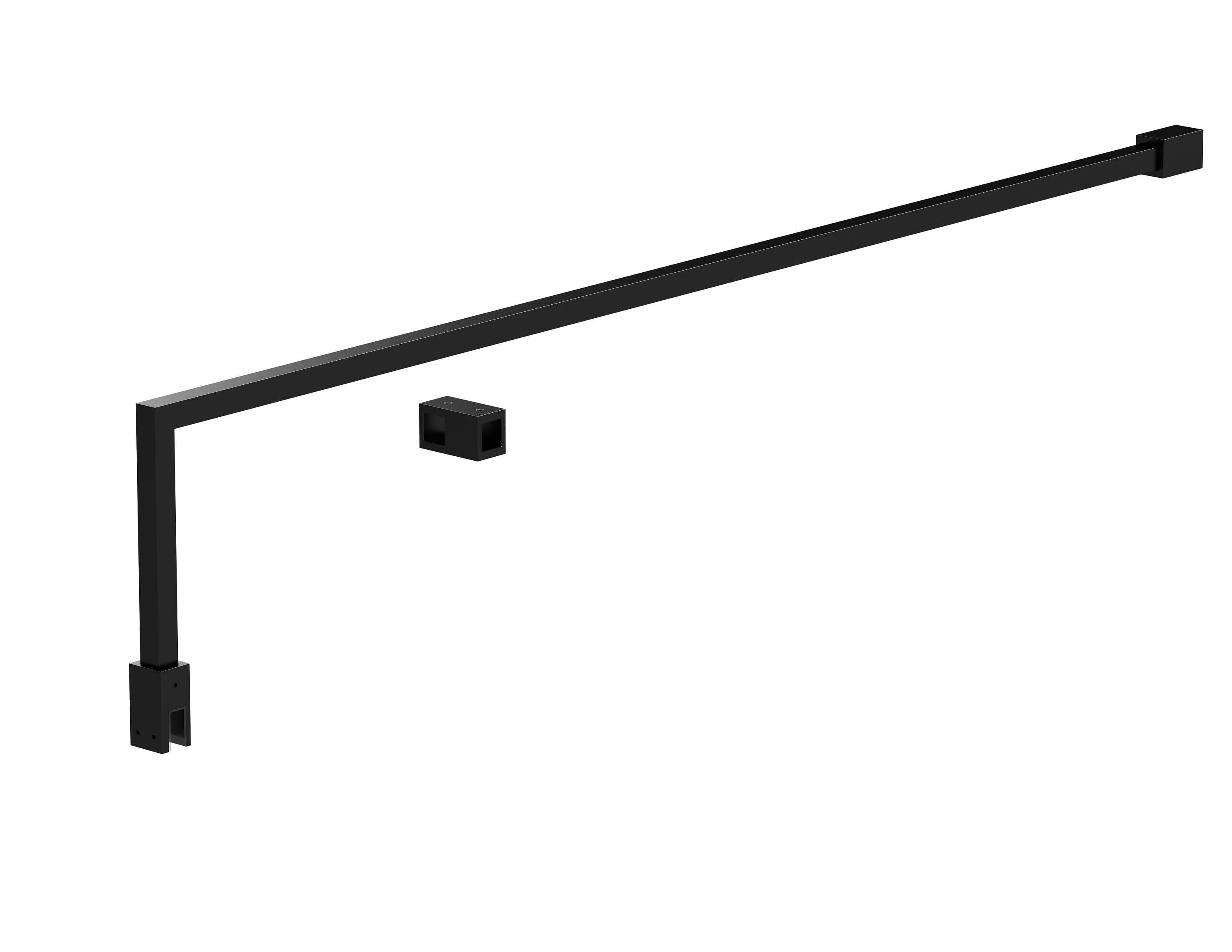 Wetroom Accessories Screen Support Bar Kit Satin