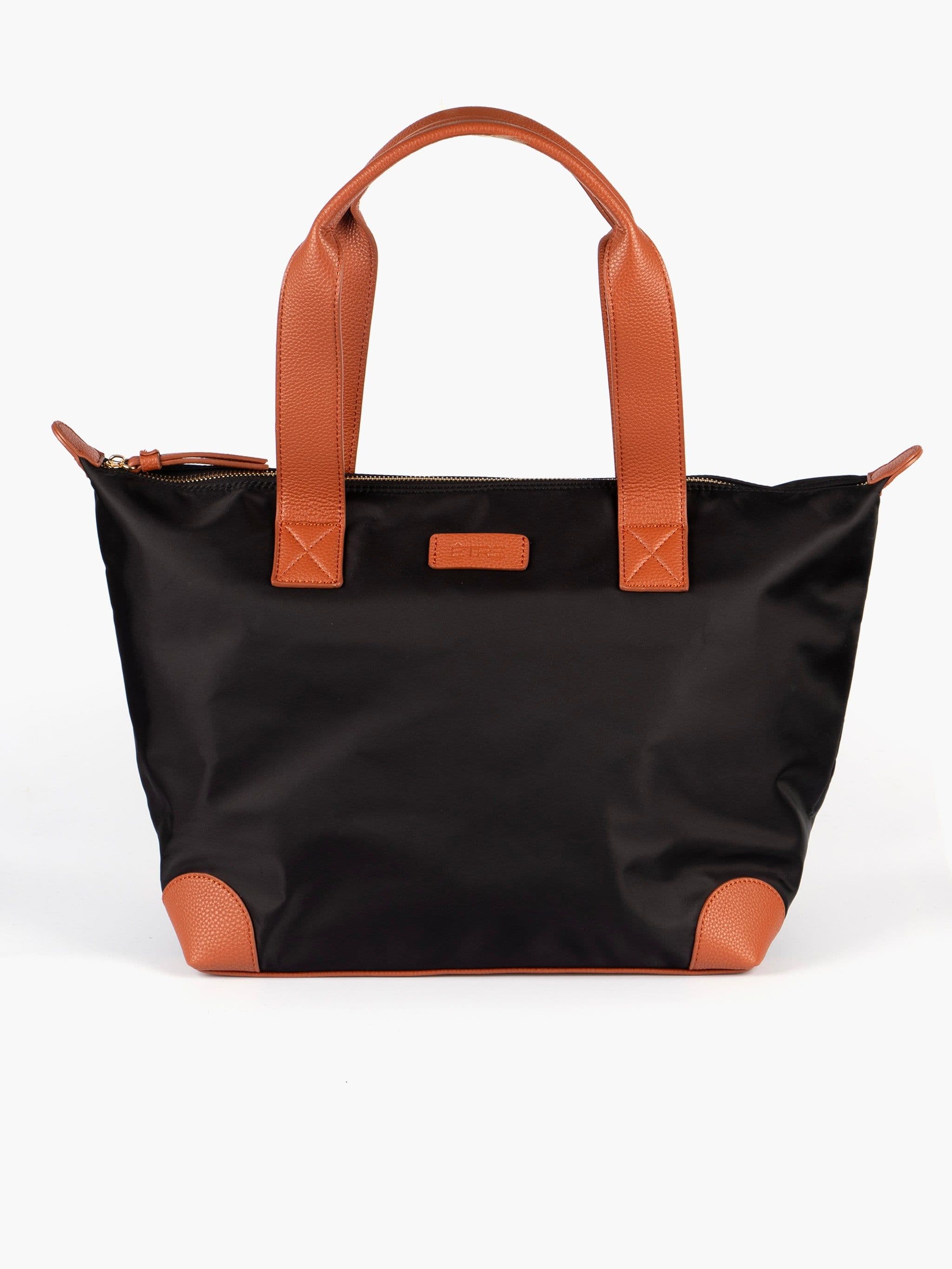 Harlowe Classic Tote Beach Bag Nylon PU