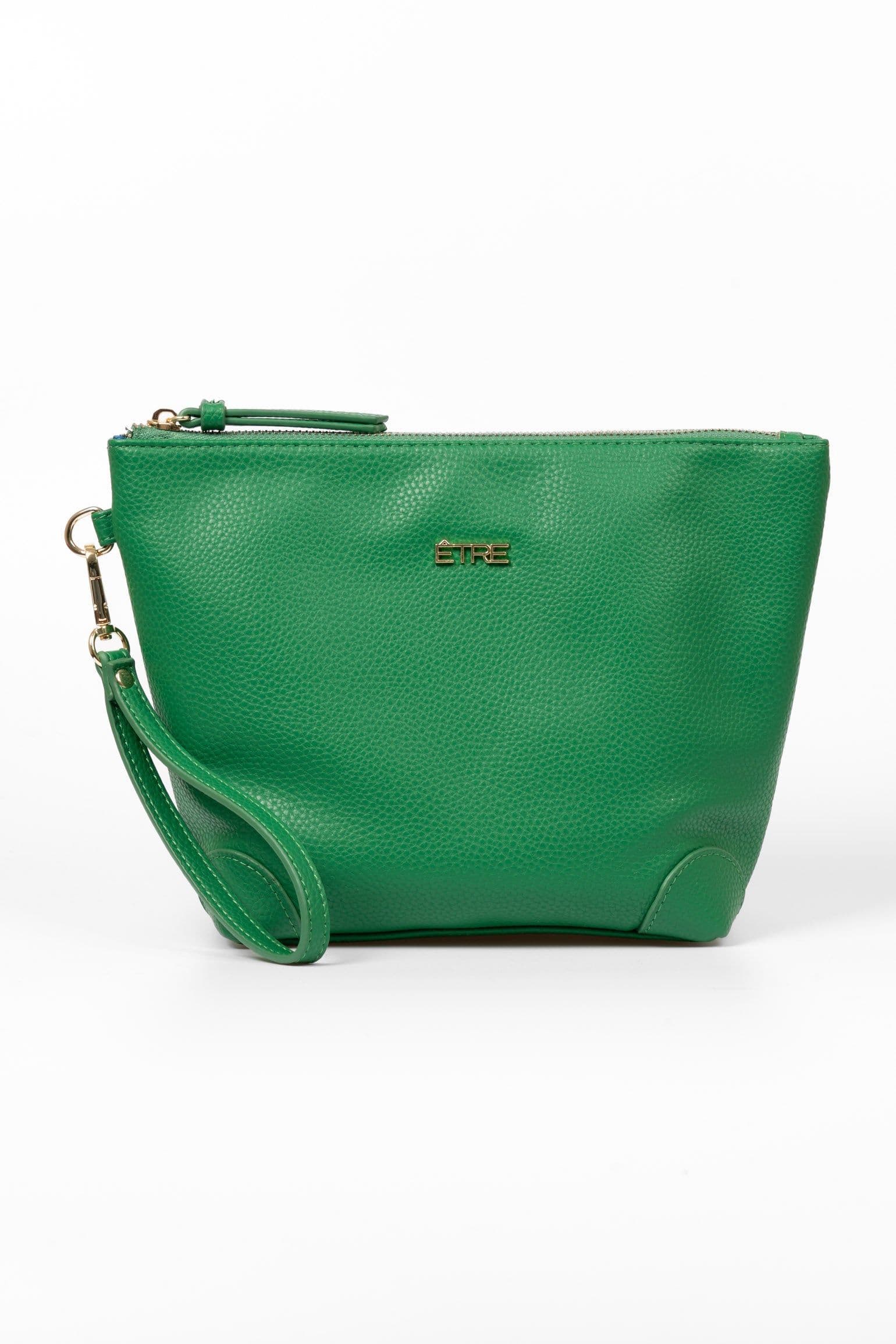 Faux Leather Vanity Travel Makeup Bag