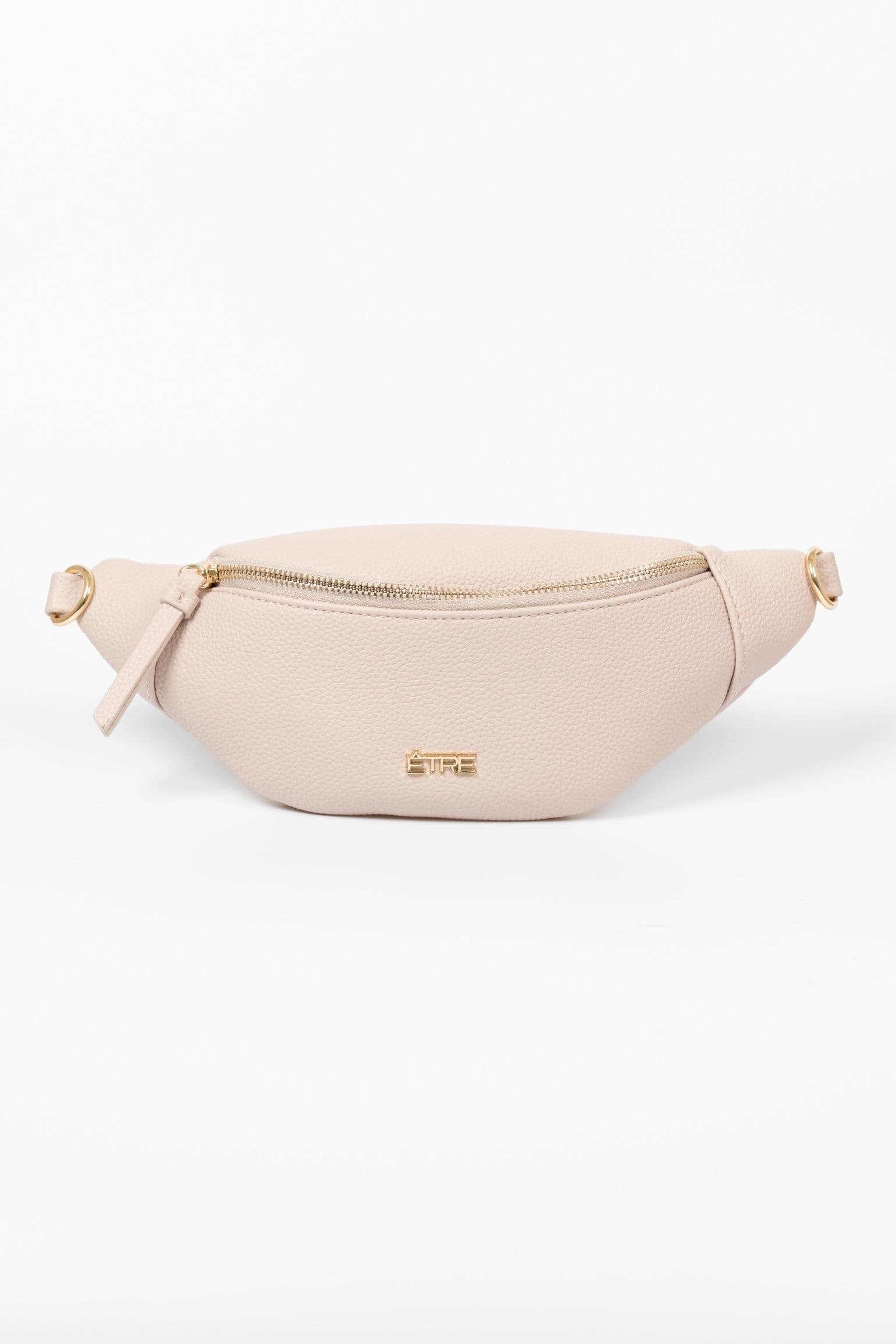 Nude Faux Leather Bum Bag
