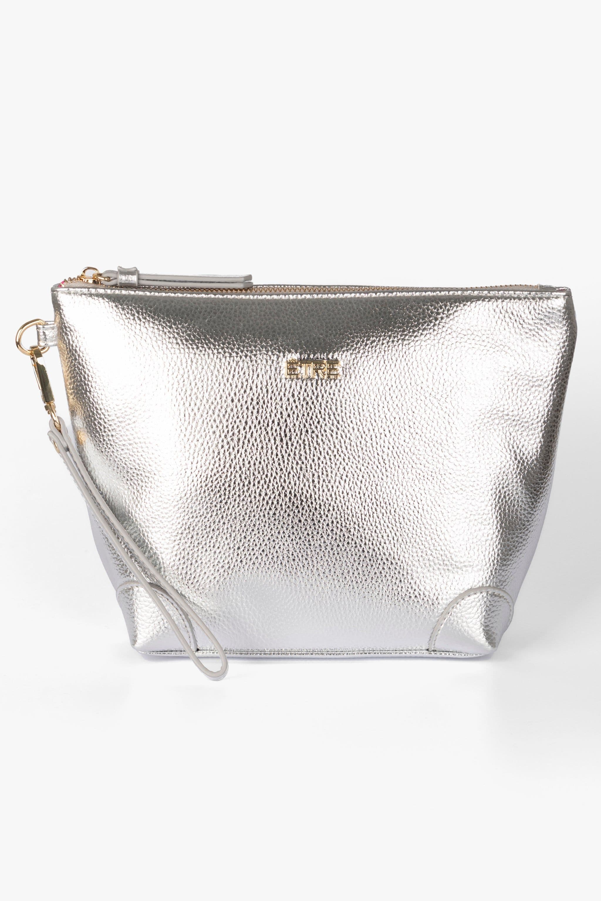 Faux Leather Vanity Travel Makeup Bag