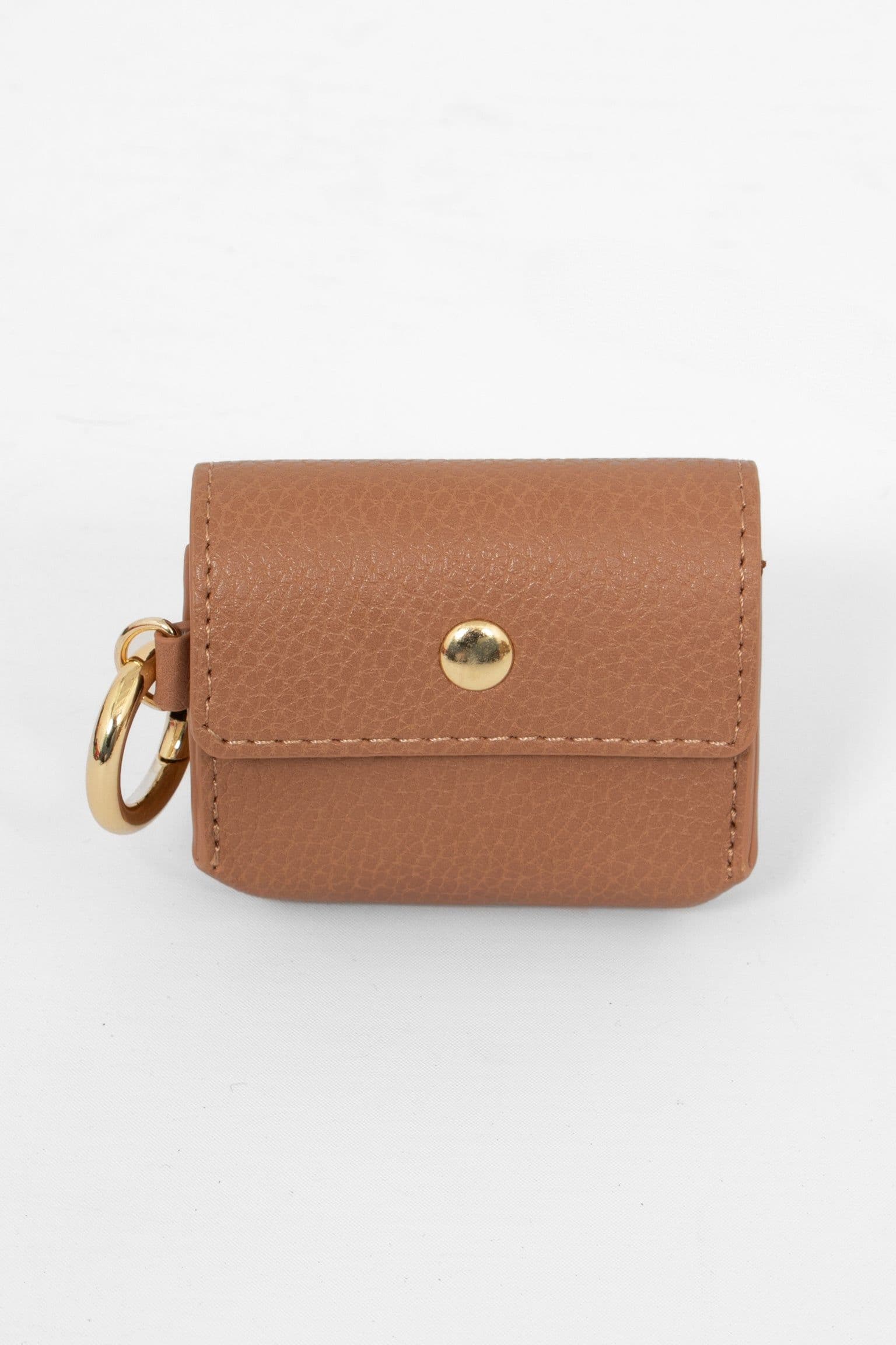 Asher Wireless Earbuds Case Faux Leather