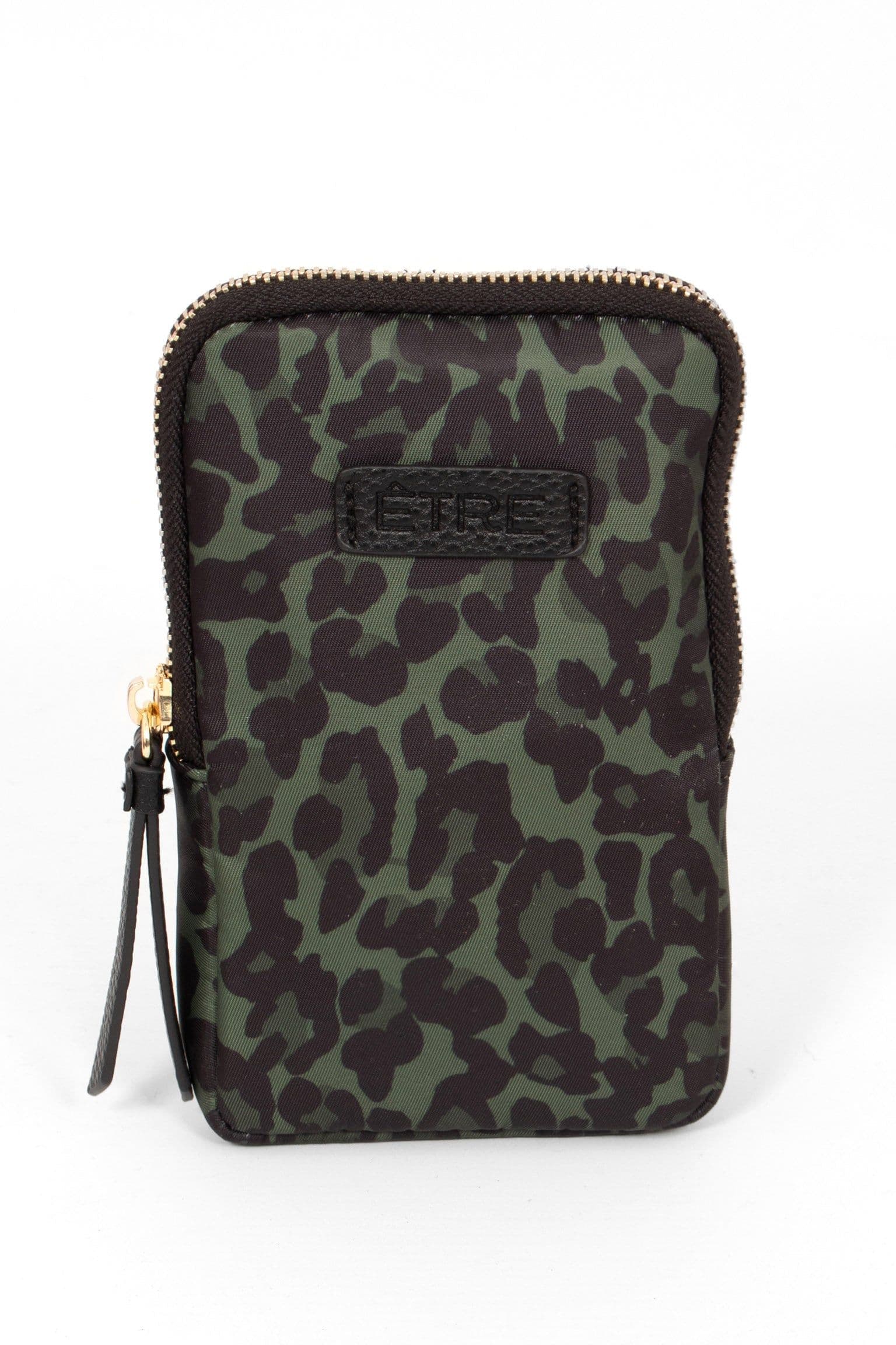 Ivy Crossbody Phone Bag Leopard Print