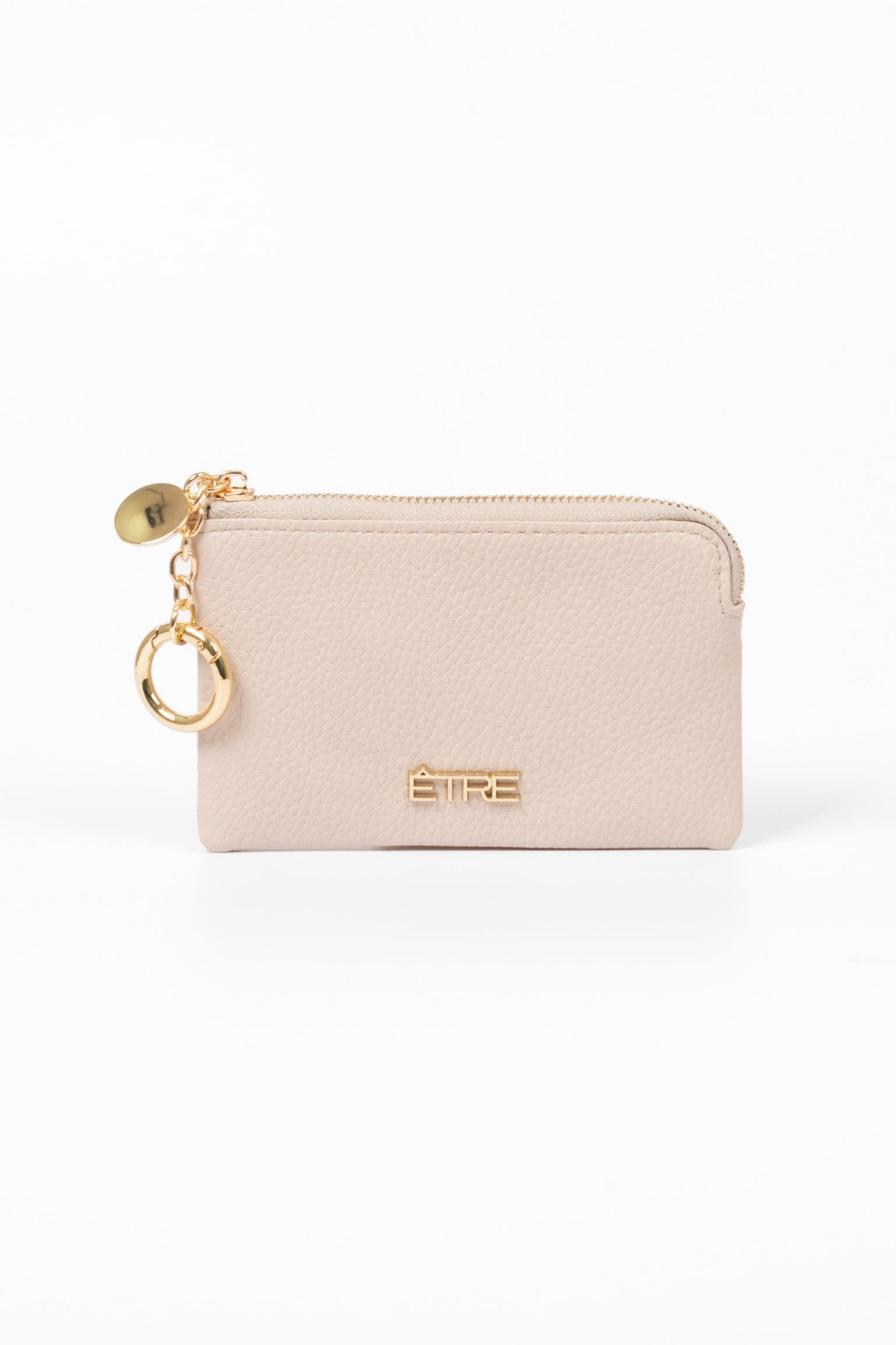 Arlo Small Coin Purse Nude Faux Leather