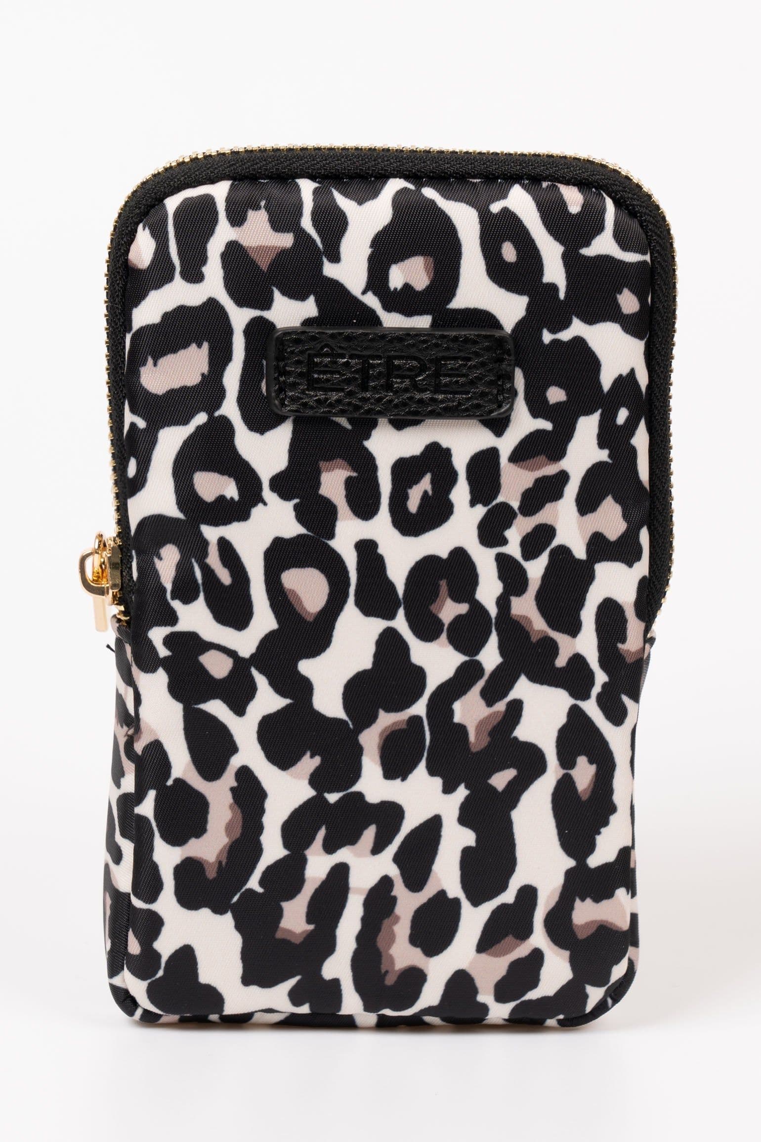 Zip Glasses Case Leopard Print
