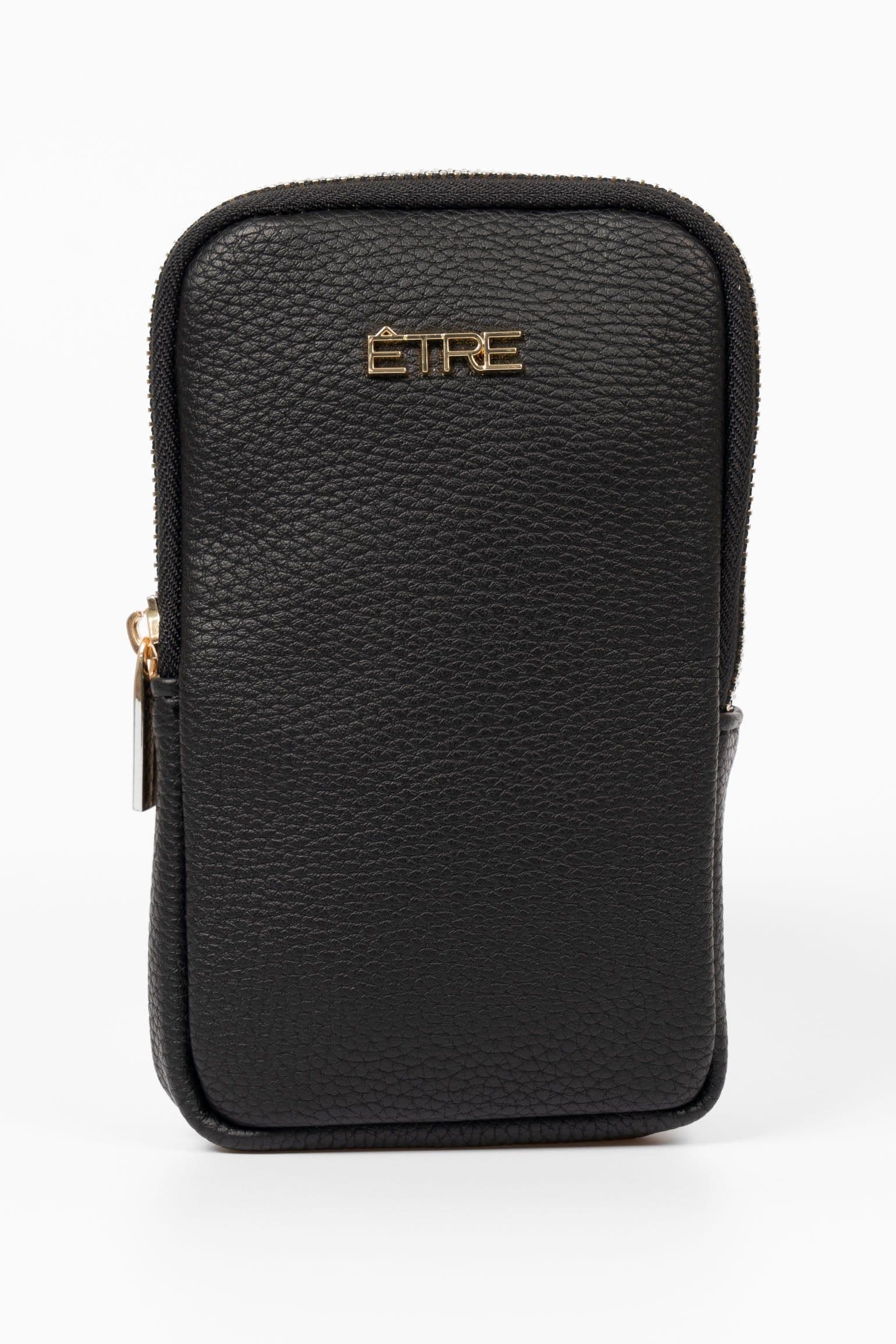 Faux Leather Zip Glasses Case