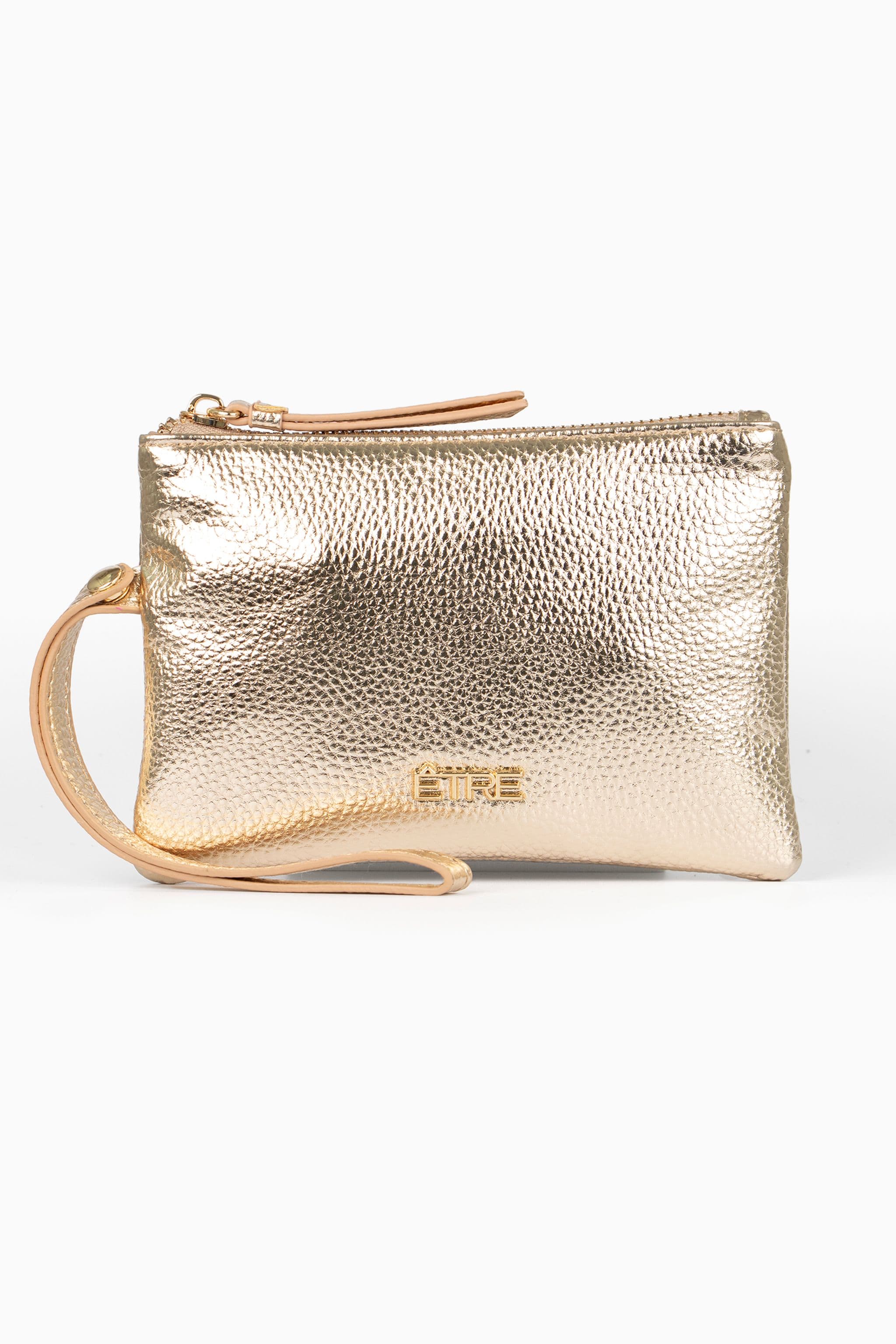 Scout Metallic Faux Leather Wristlet Purse Metallic