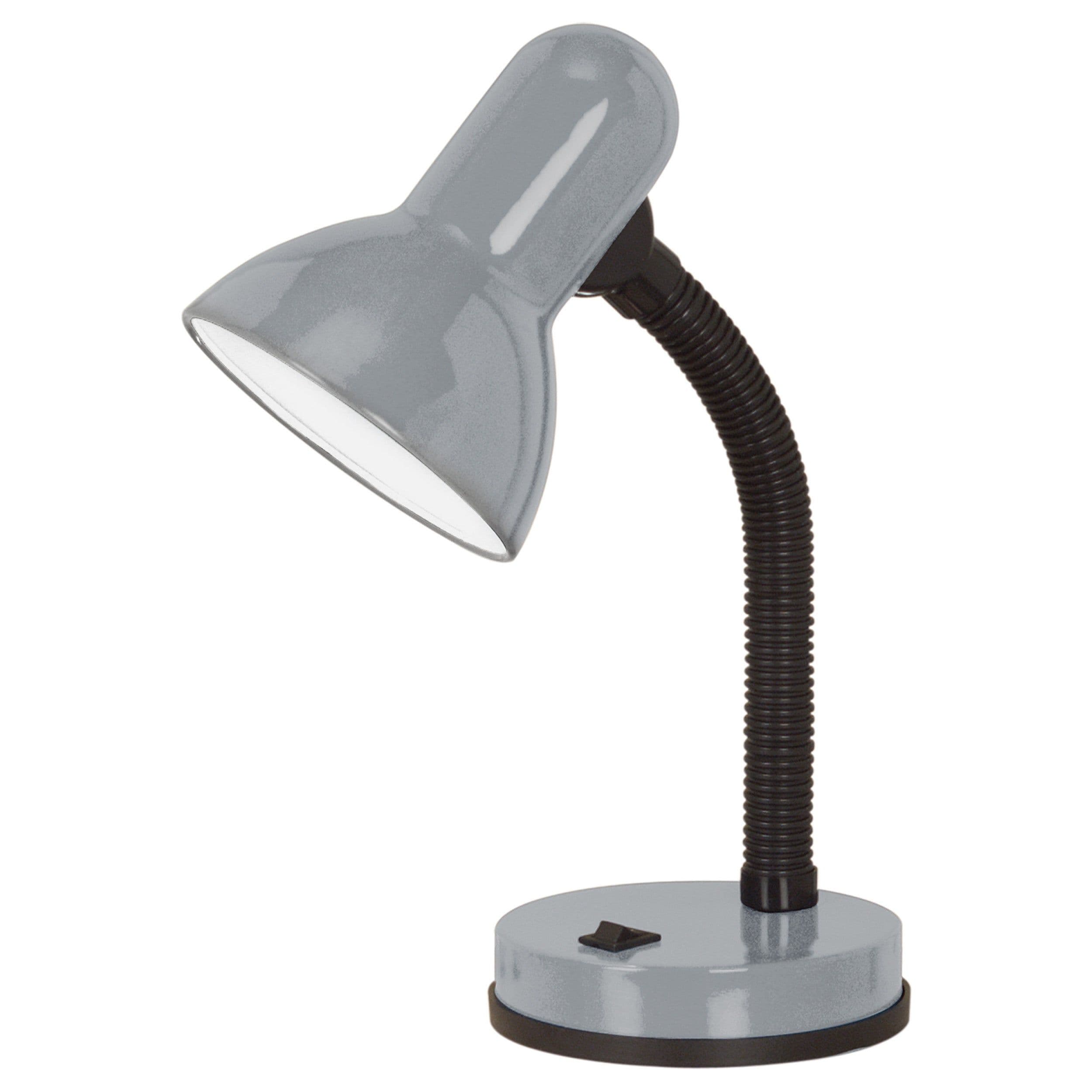 Table Lamp Flexible Shade & Base Line Switch Bulb E27 1x40W