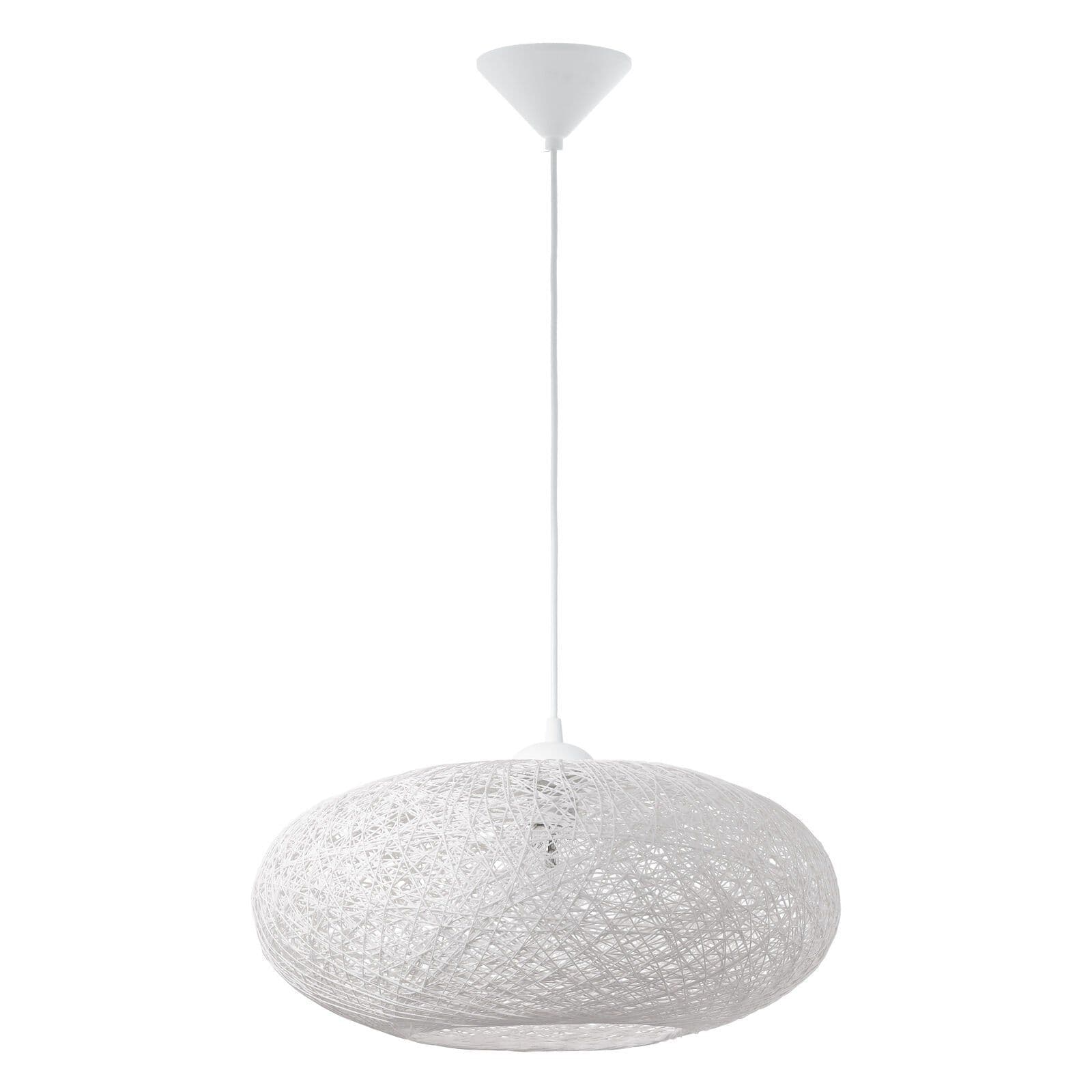 Pendant Ceiling Light Shade Paper Threads Bulb E27 1x60W