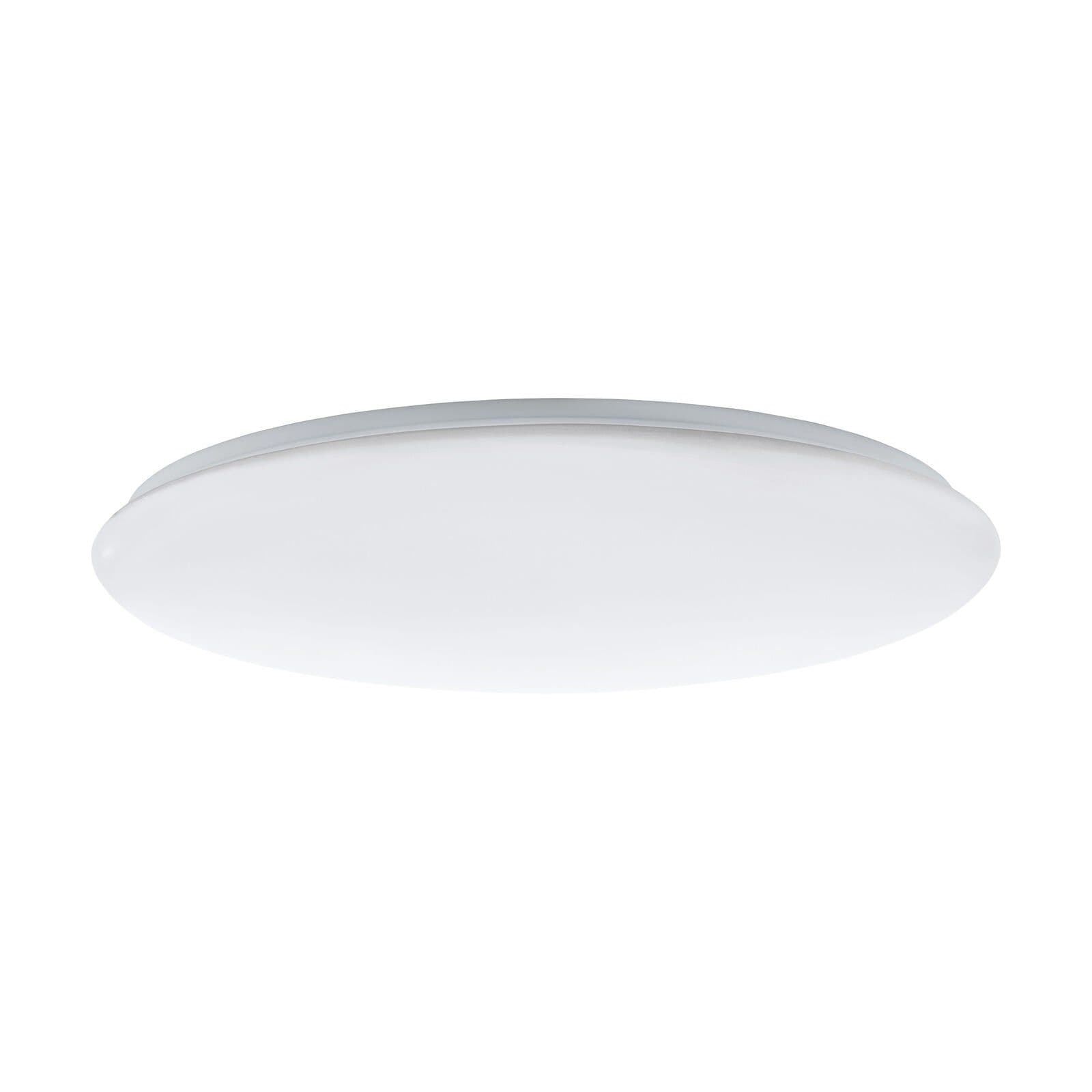 Flush Ceiling Light Shade Plastic Bulb LED 60W Included