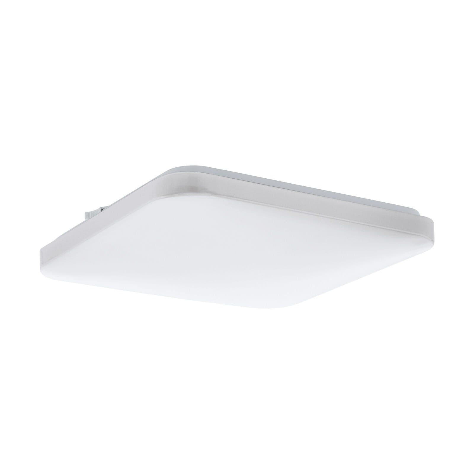 Wall Flush Ceiling Light Shade Square Plastic Bulb LED 17.3W