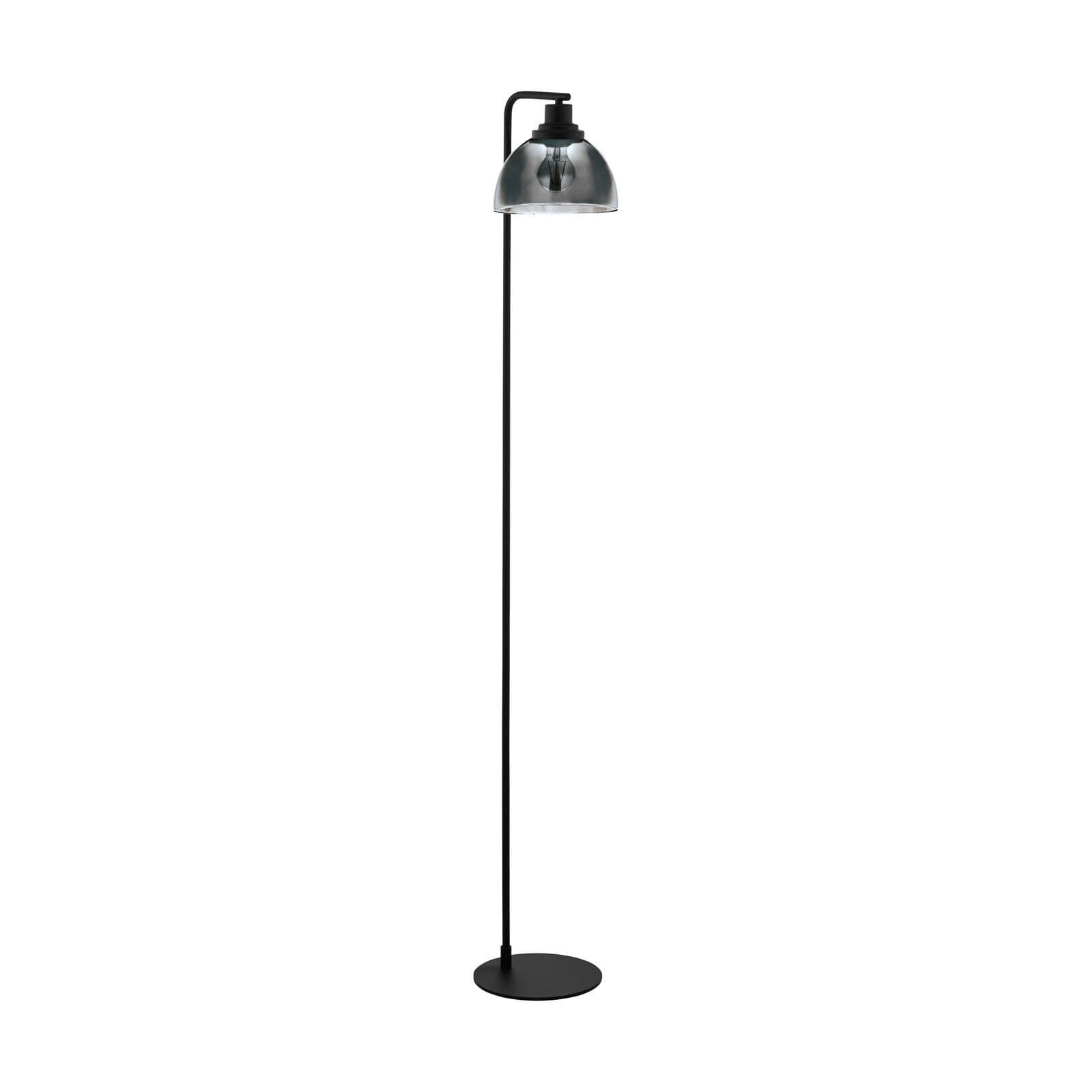 Floor Lamp Light Shade Transparent Glass Vaporized Bulb E27 1x60W