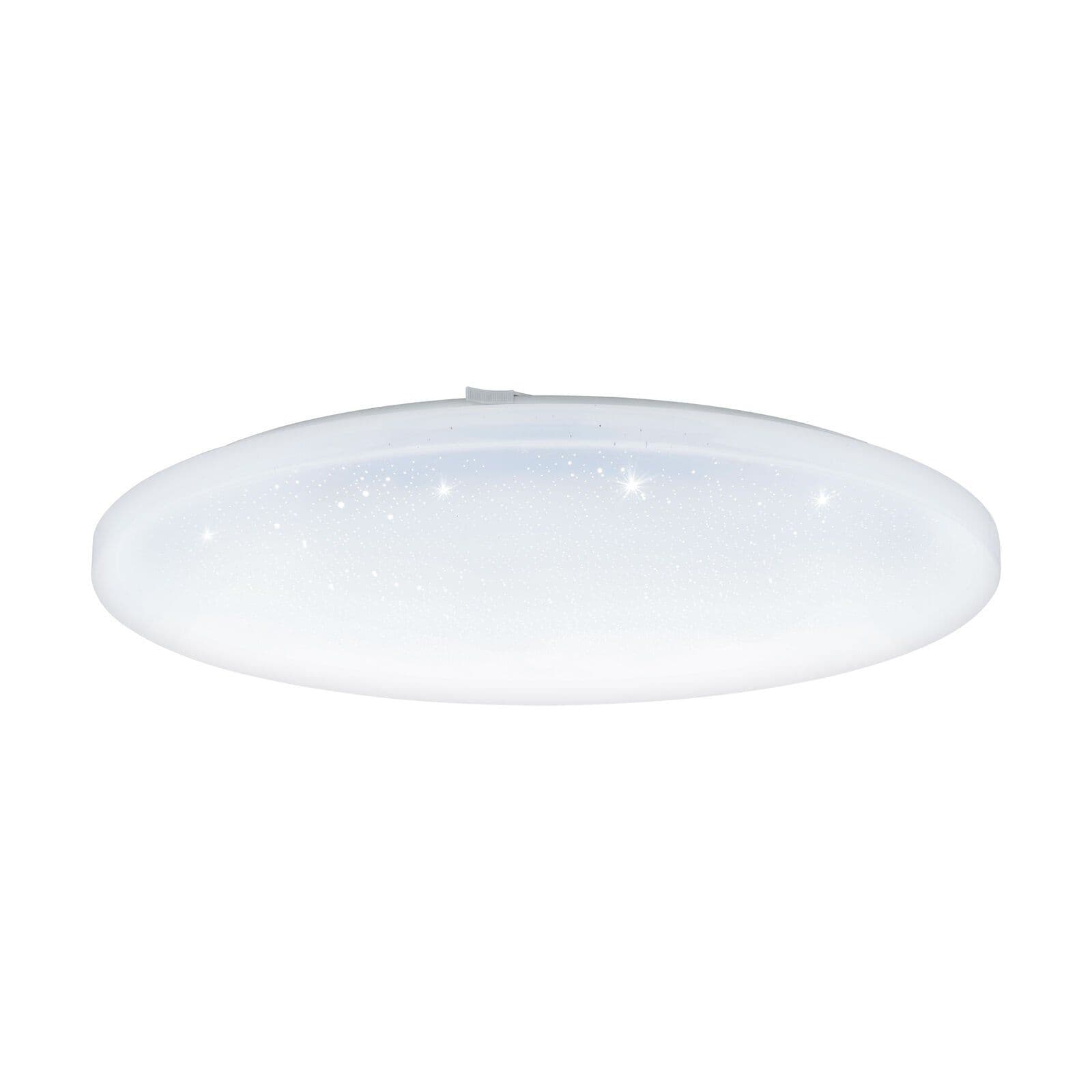Wall Flush Ceiling Light Shade Plastic Crystal Effect Bulb LED 49.5W