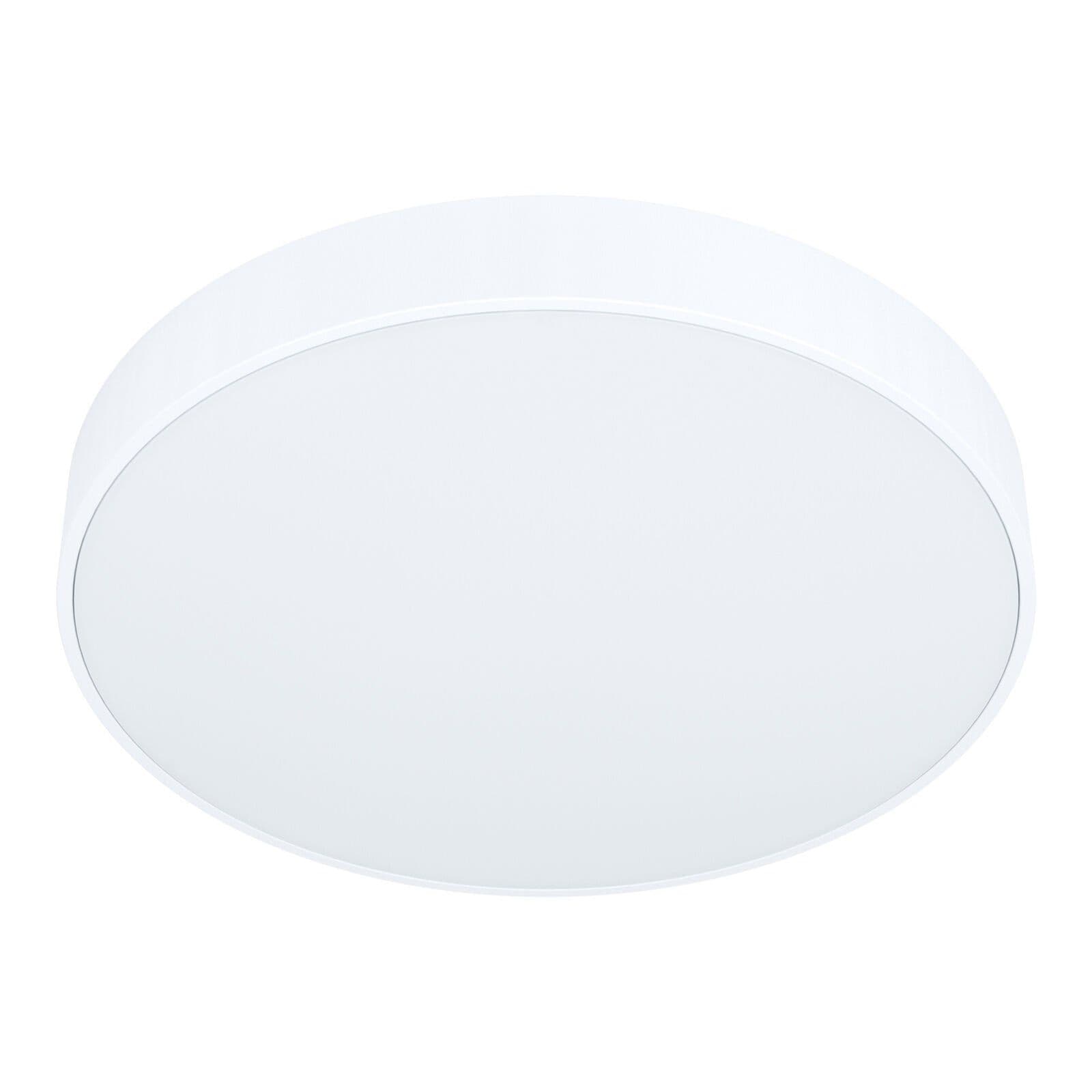 Flush Ceiling Light Shade Plastic Bulb LED 18W Included