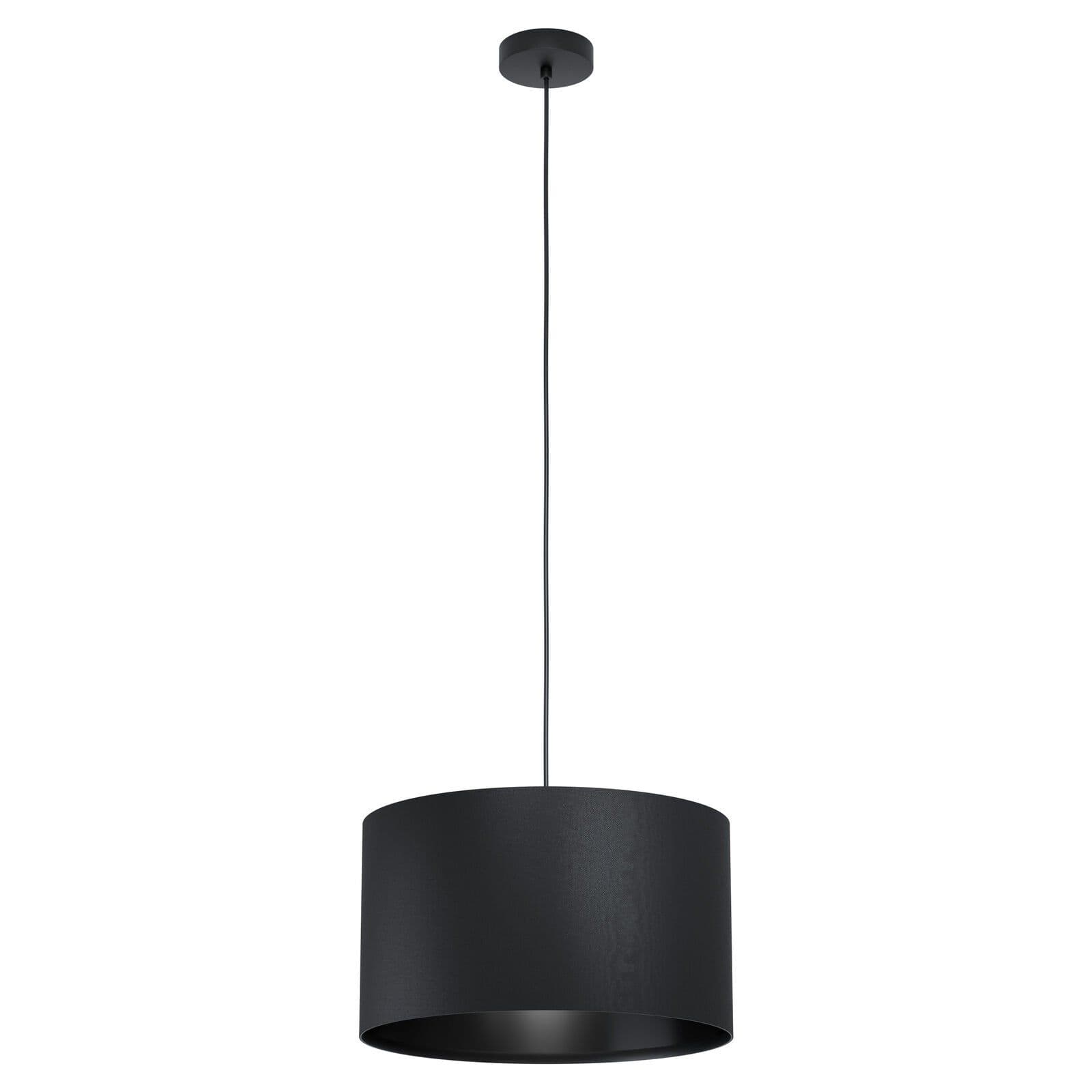 Pendant Ceiling Light Shade Round Fabric Bulb E27 1x40W