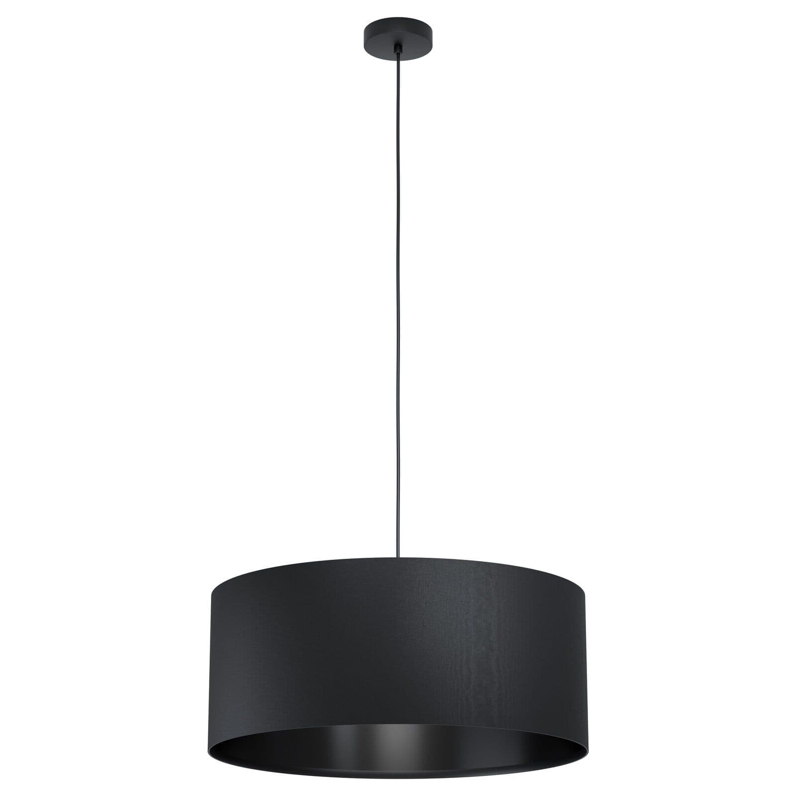 Pendant Ceiling Light Shade Large Round Fabric Bulb E27 1x40W