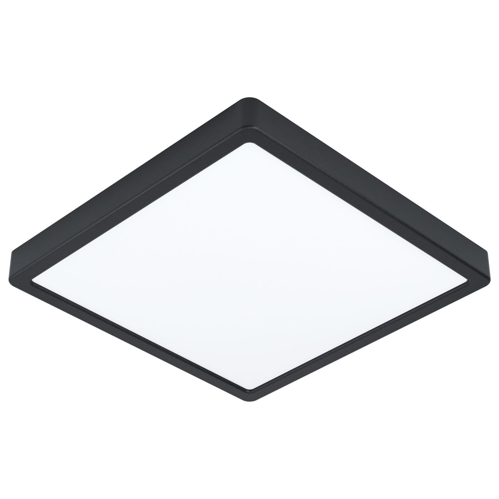 Wall Flush Ceiling Light Shade White Plastic Bulb LED 20W Included