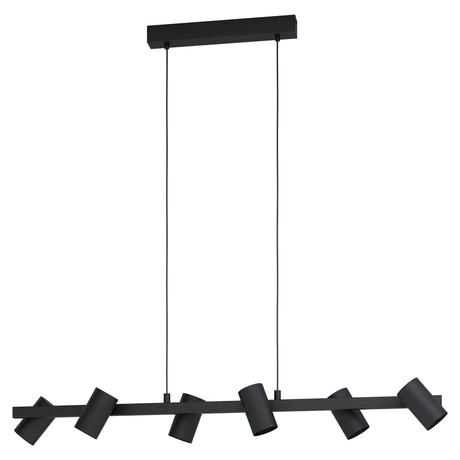 Pendant Ceiling Light 6 Spots Track Shade Bulb E14 6x25W