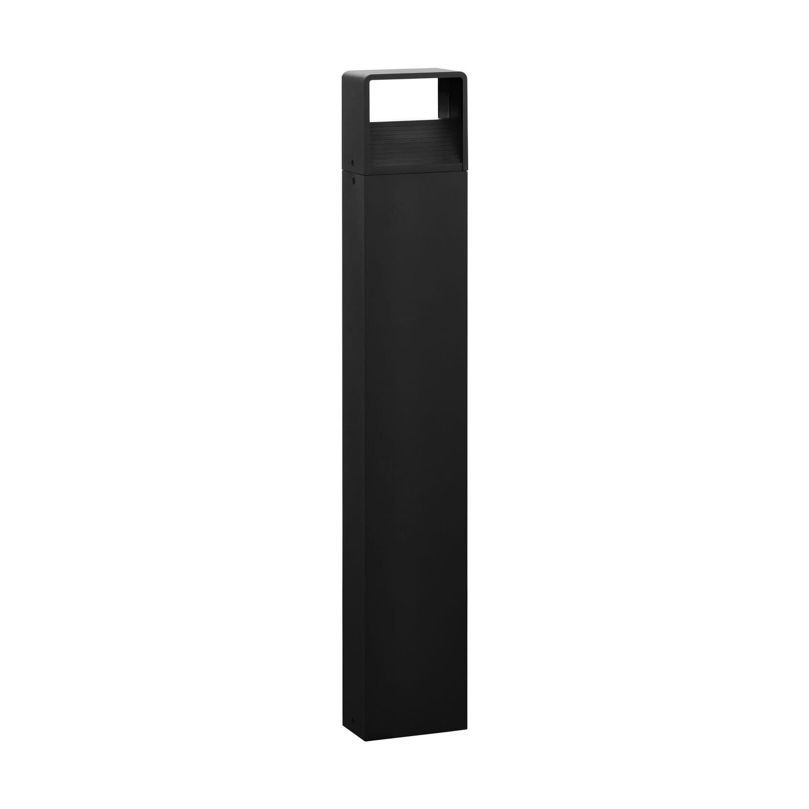 IP44 Outdoor Bollard Light Anthracite Aluminium 6W Built LED Tall Lamp Post