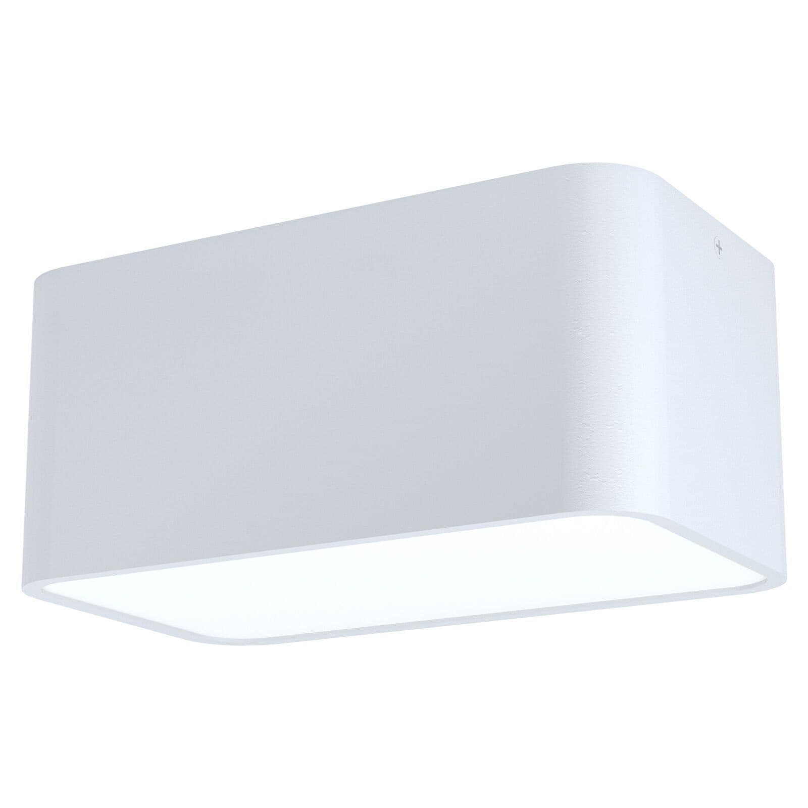 Wall Ceiling Light Aluminium Twin Downlight 1 x 28W E27 Bulb
