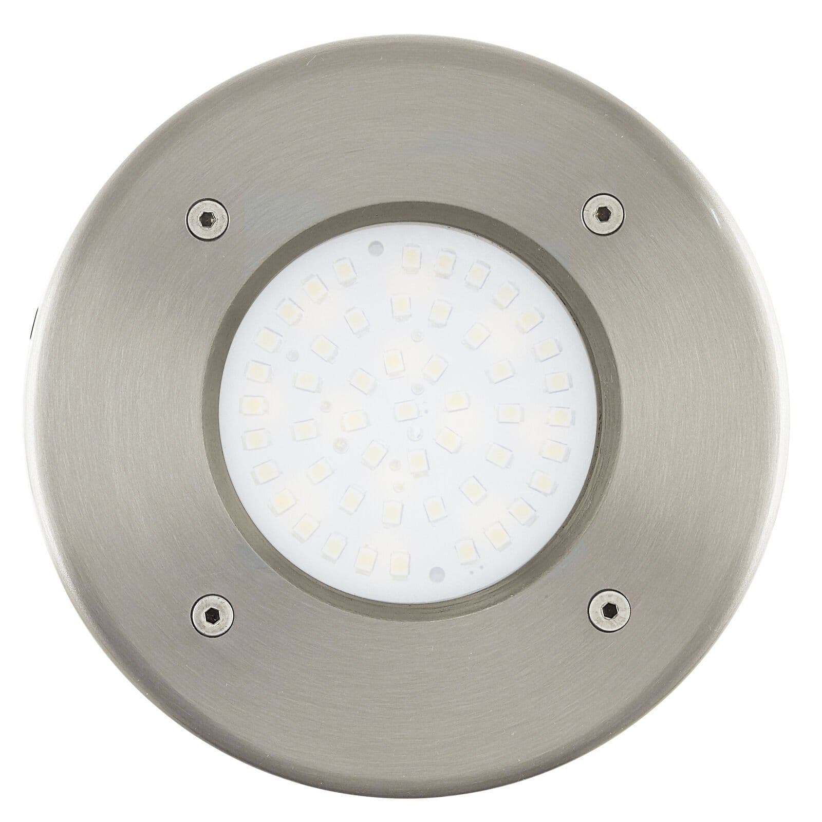 IP67 Outdoor Recessed Ground Light Stainless Steel Round 2.5W Built LED